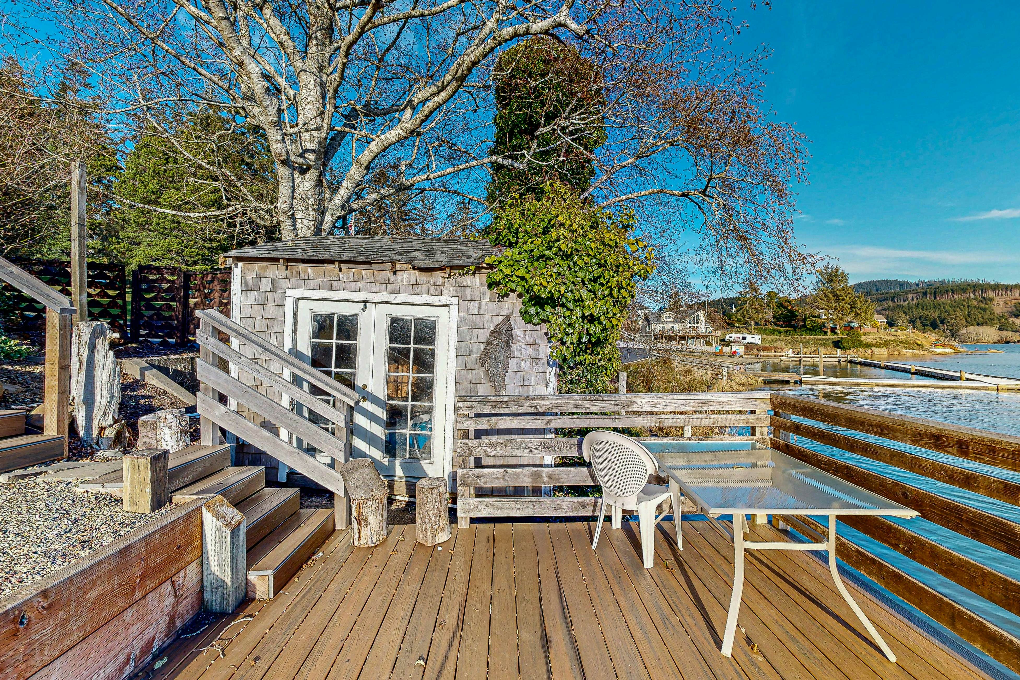 Dog-Friendly Lakefront Vacation Home with Stunning Views & Spacious Deck