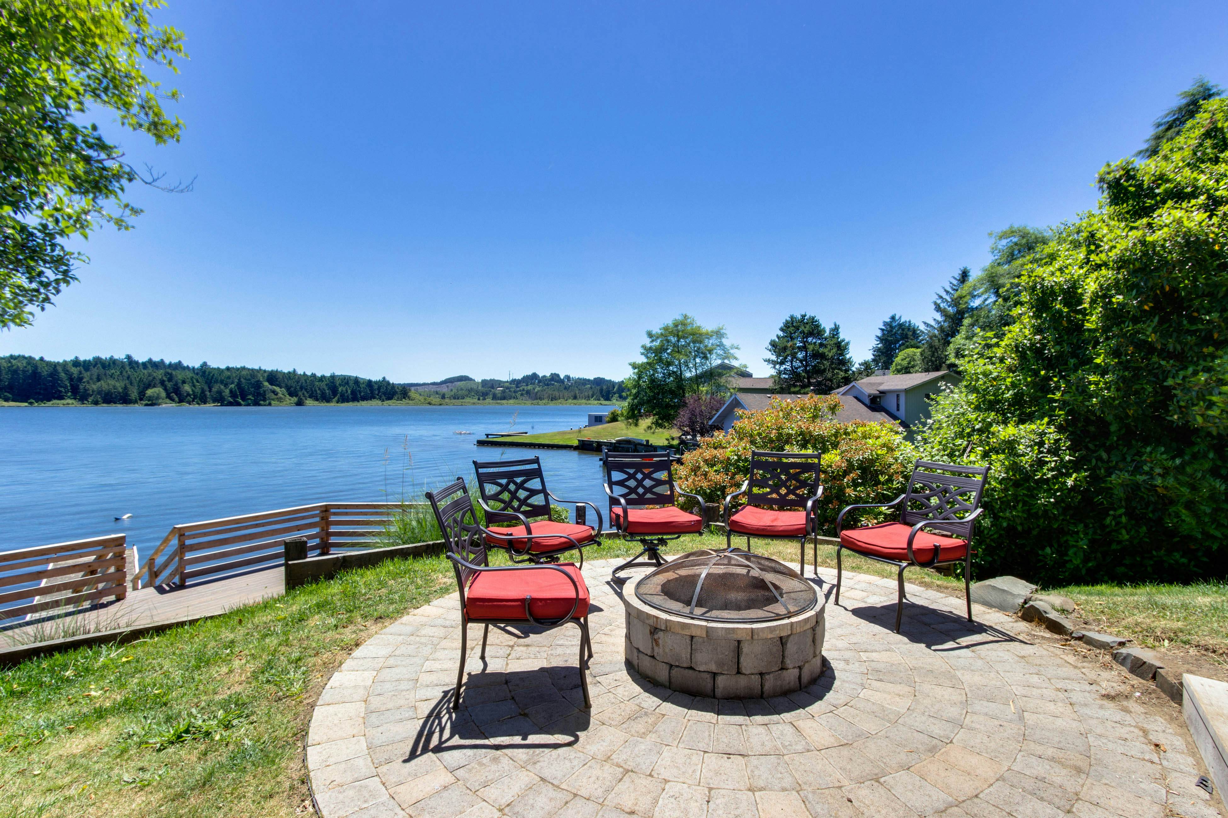 Dog-Friendly Lakefront Vacation Home with Stunning Views & Spacious Deck