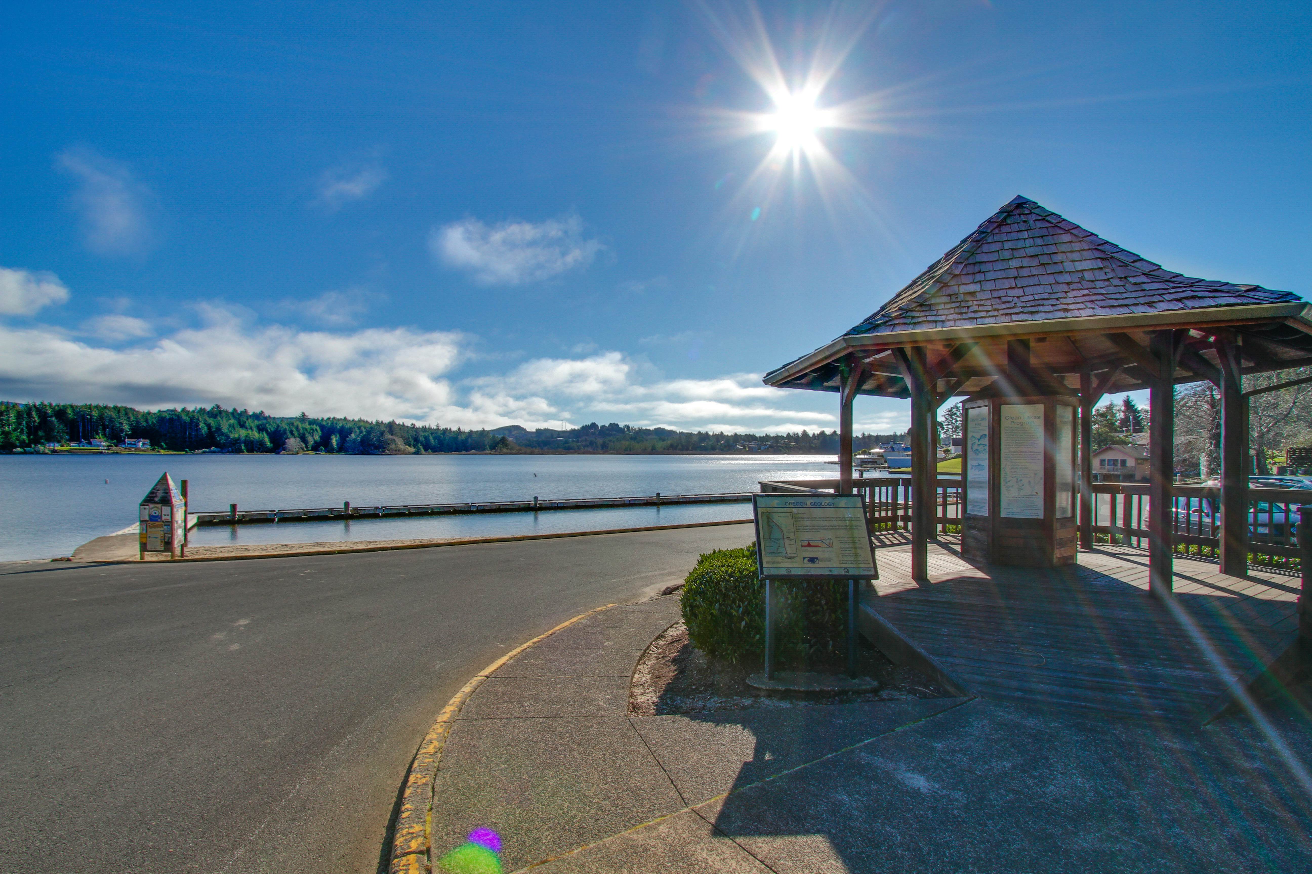 Dog-Friendly Lakefront Vacation Home with Stunning Views & Spacious Deck
