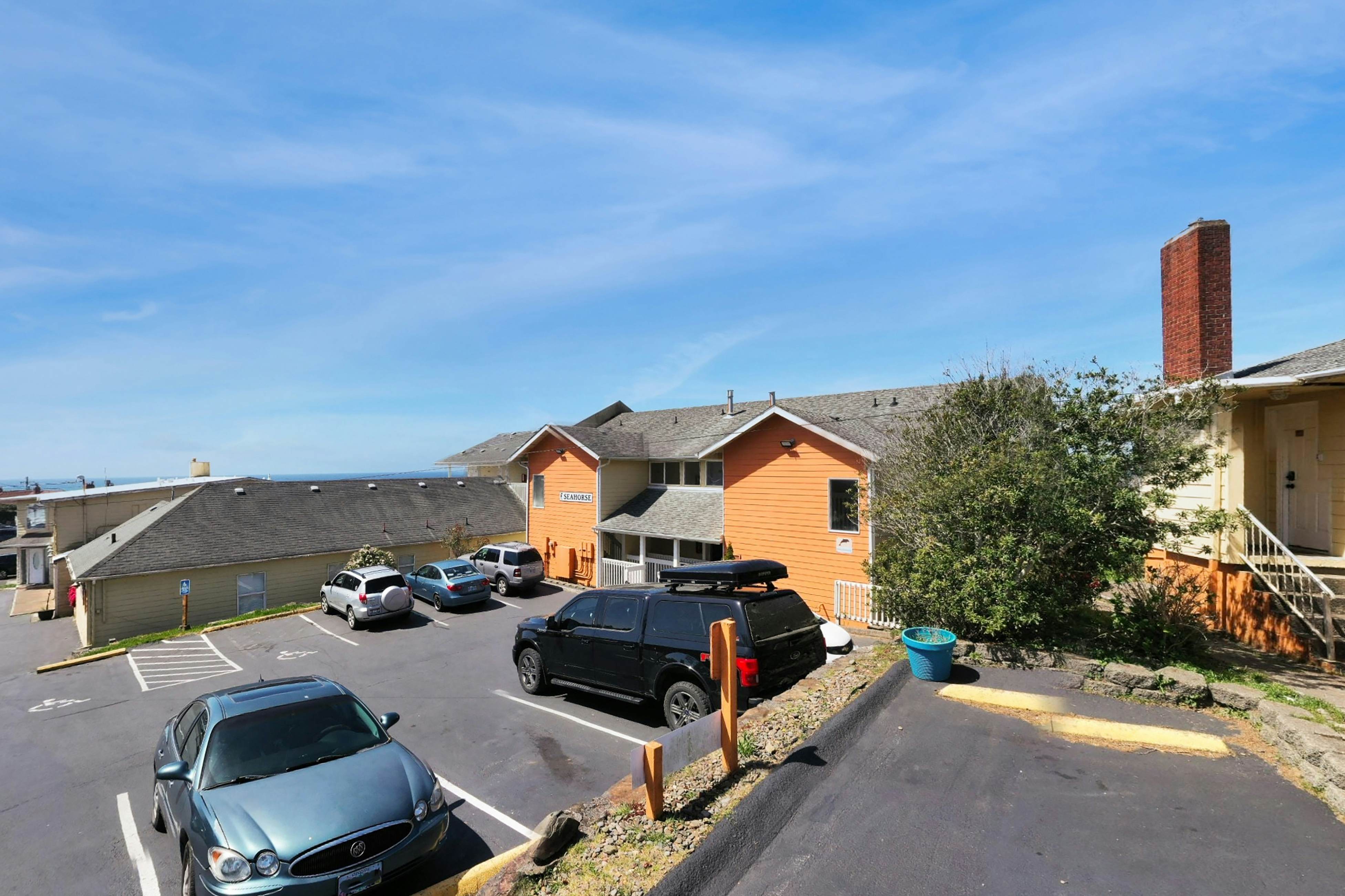 Easy Access, Dog-Friendly Studio with Ocean Views - Short Walk to Beach