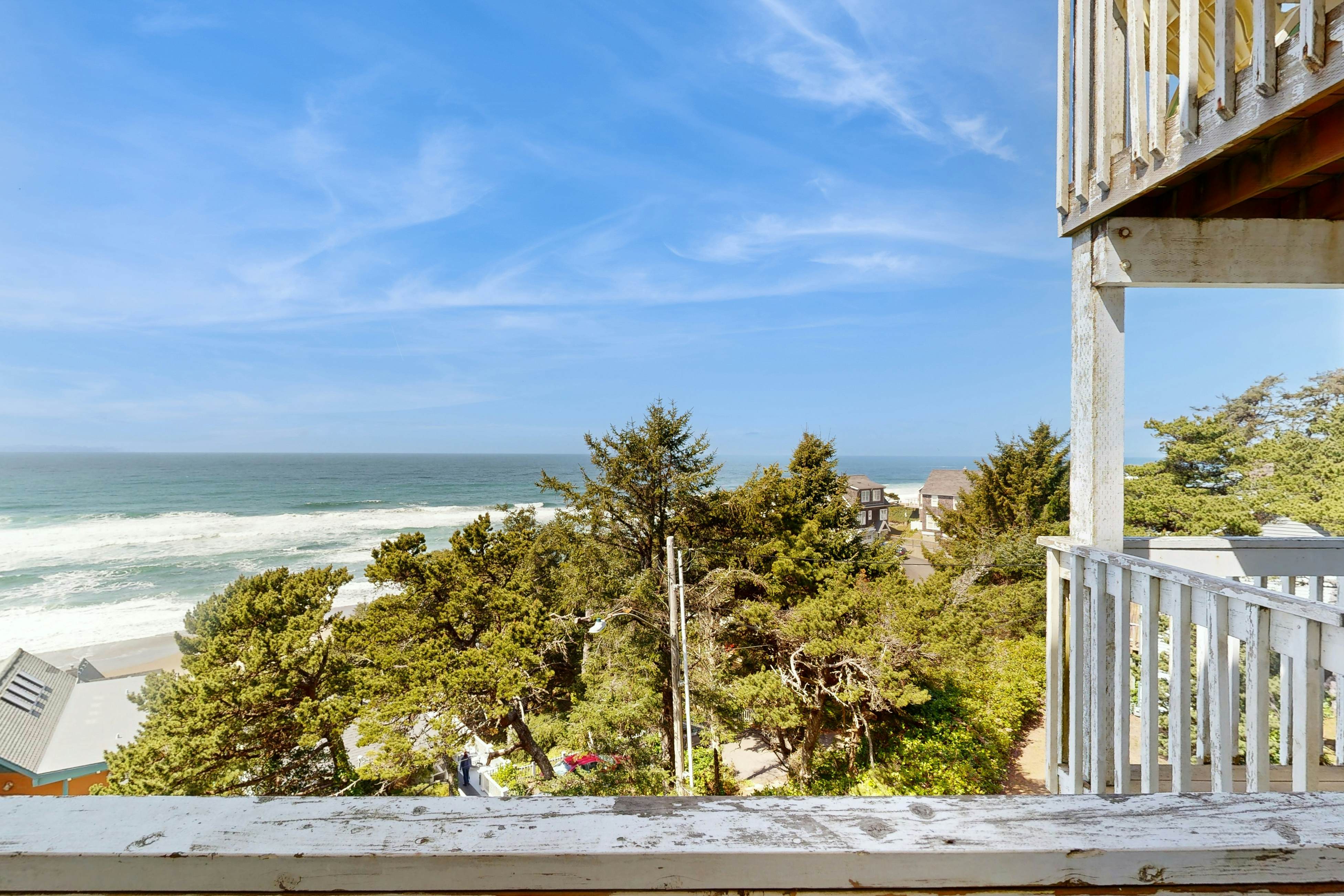 Dog-Friendly Suite with Ocean Views, Balcony, Free WiFi, & Nearby Beach Access