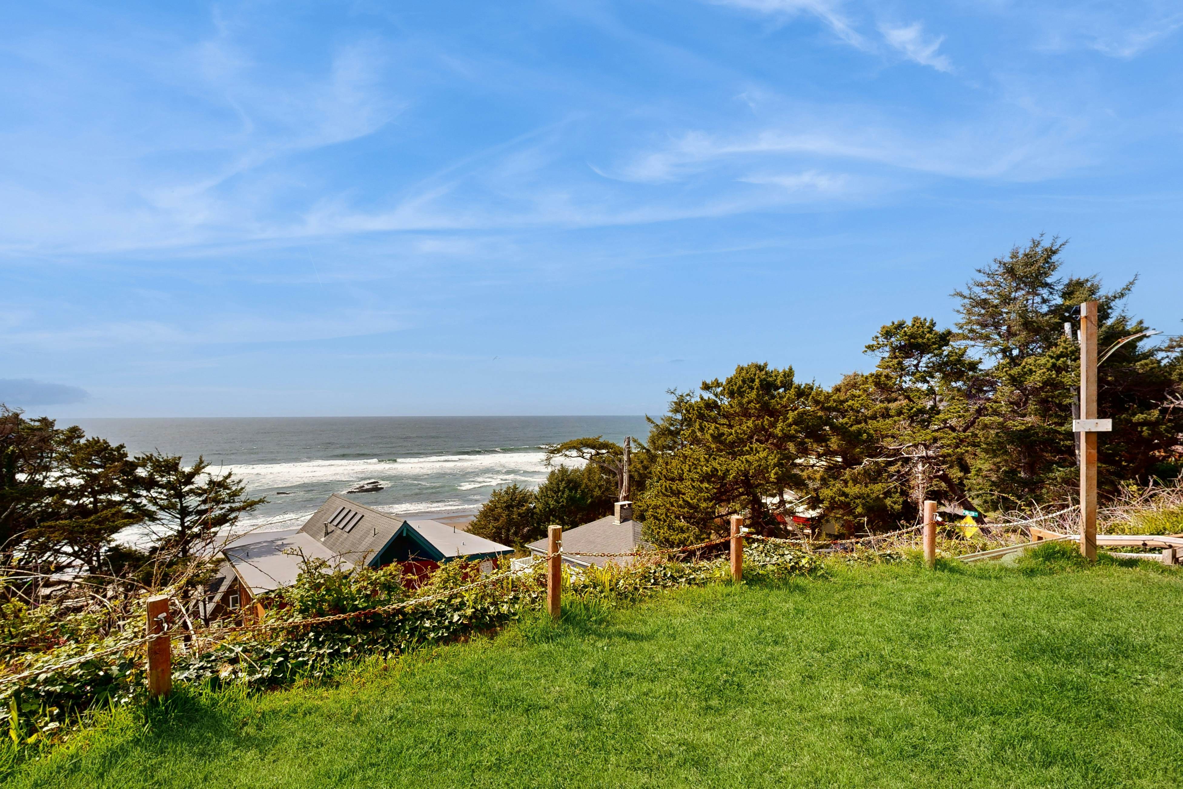 Dog-Friendly Suite with Ocean Views, Balcony, Free WiFi, & Nearby Beach Access