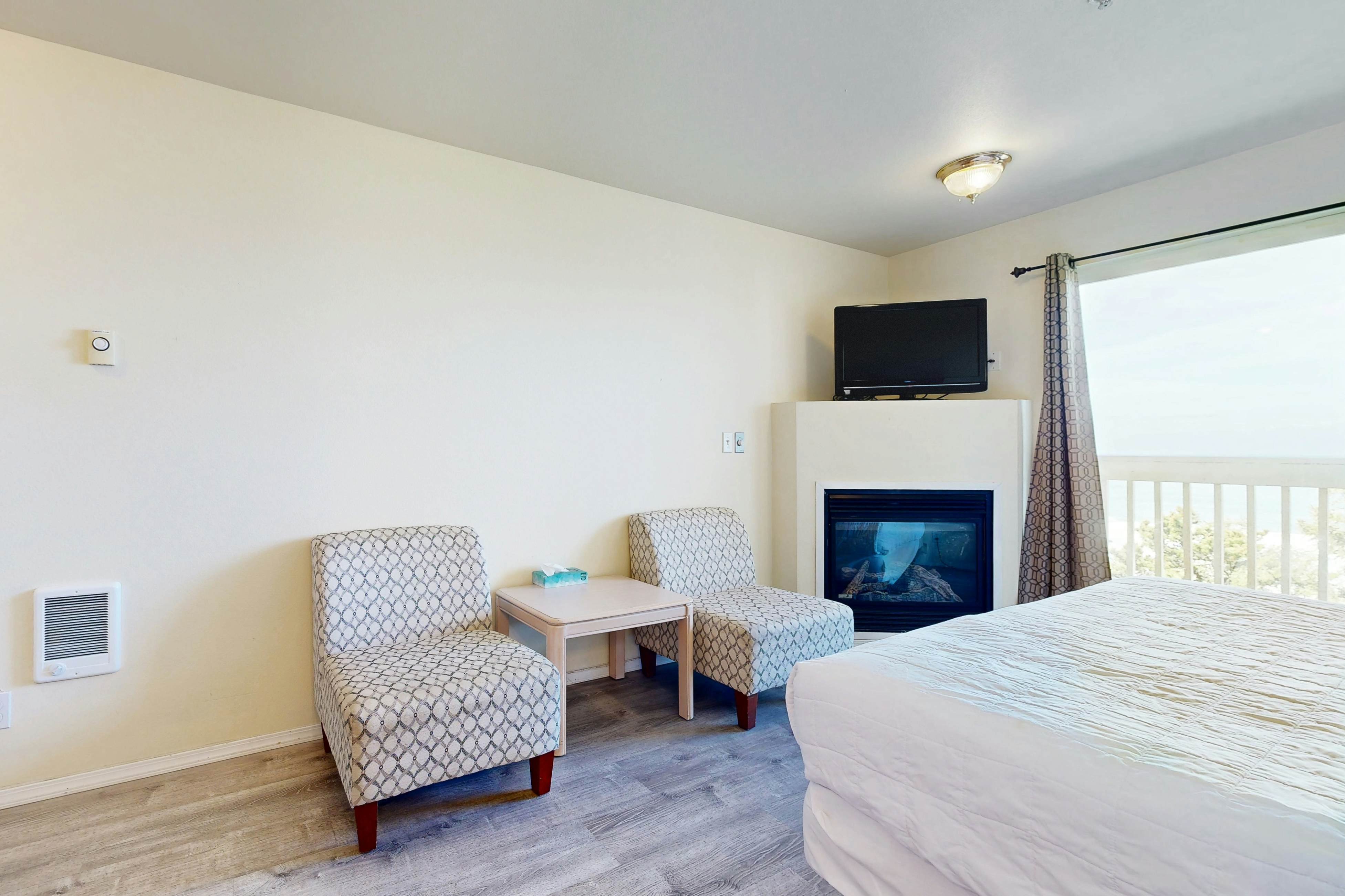 Dog-Friendly Suite with Ocean Views, Balcony, Free WiFi, & Nearby Beach Access