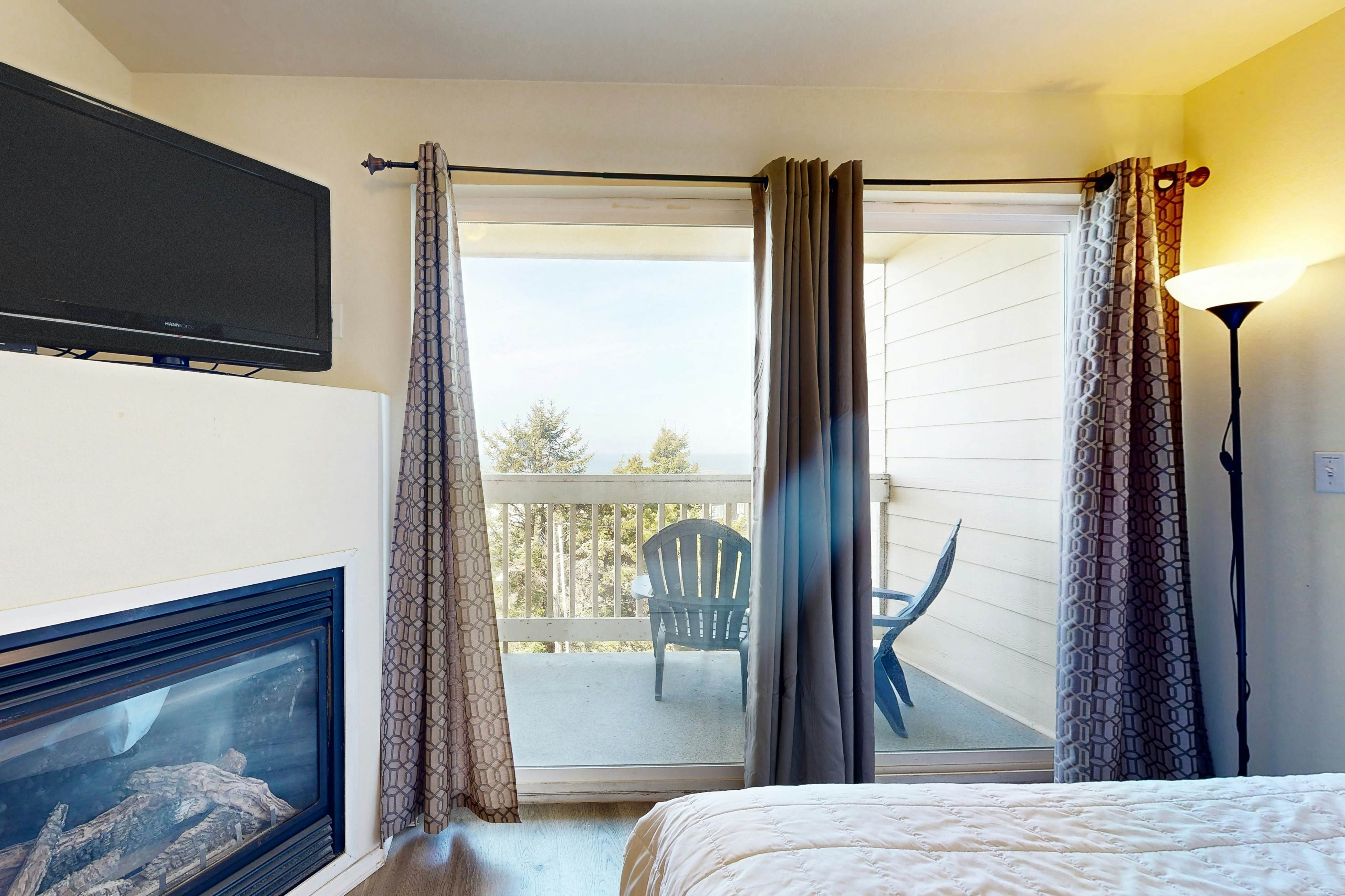 Dog-Friendly Suite with Ocean Views, Balcony, Free WiFi, & Nearby Beach Access