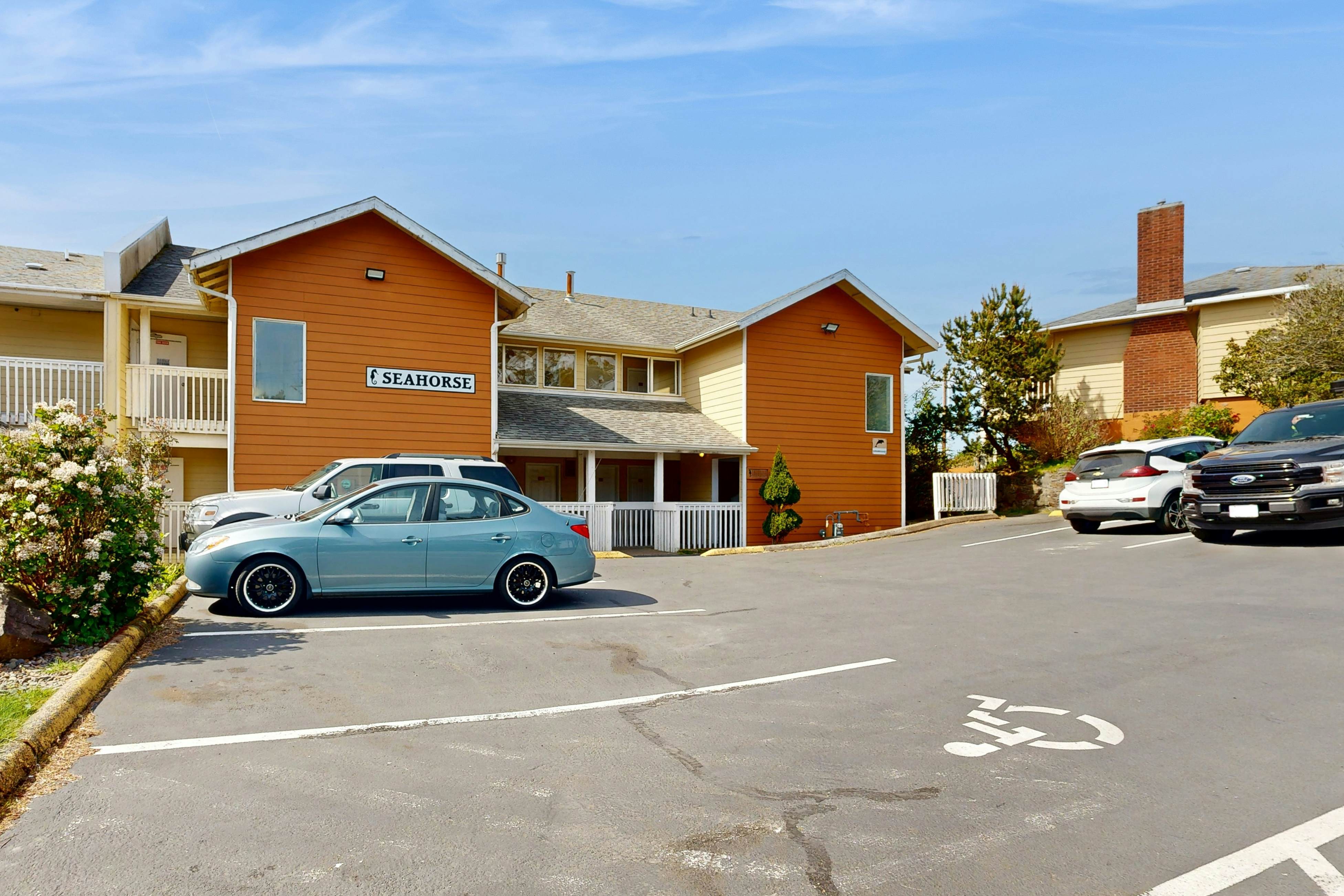 Dog-Friendly Suite with Ocean Views, Balcony, Free WiFi, & Nearby Beach Access