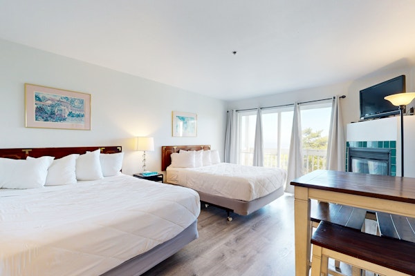 Dog Friendly Condo with Ocean Views Easy Beach Access and Free WiFi