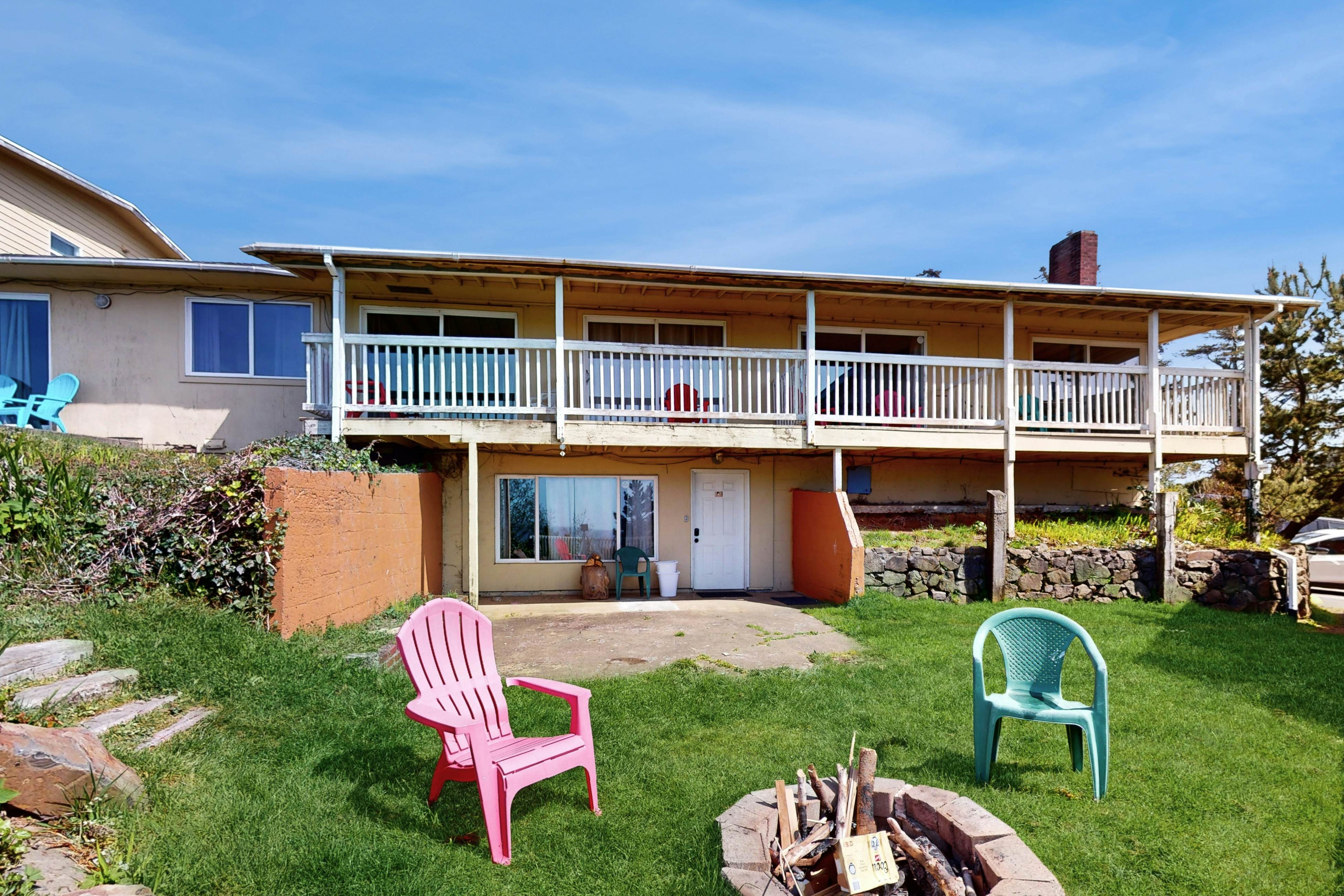 Dog Friendly Studio Condo with Ocean Views and Nearby Beach Access