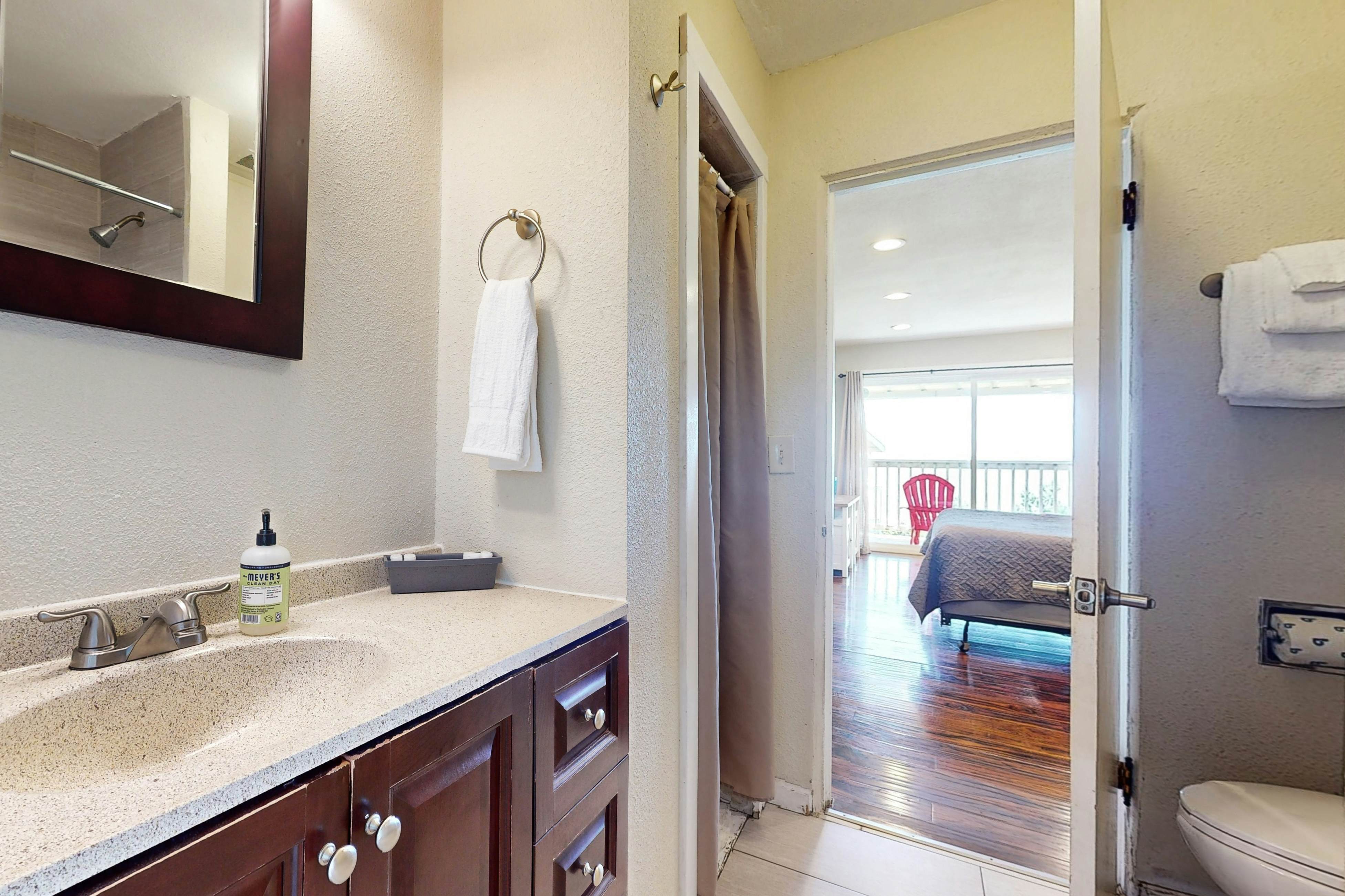 Dog Friendly Studio Condo with Ocean Views and Nearby Beach Access