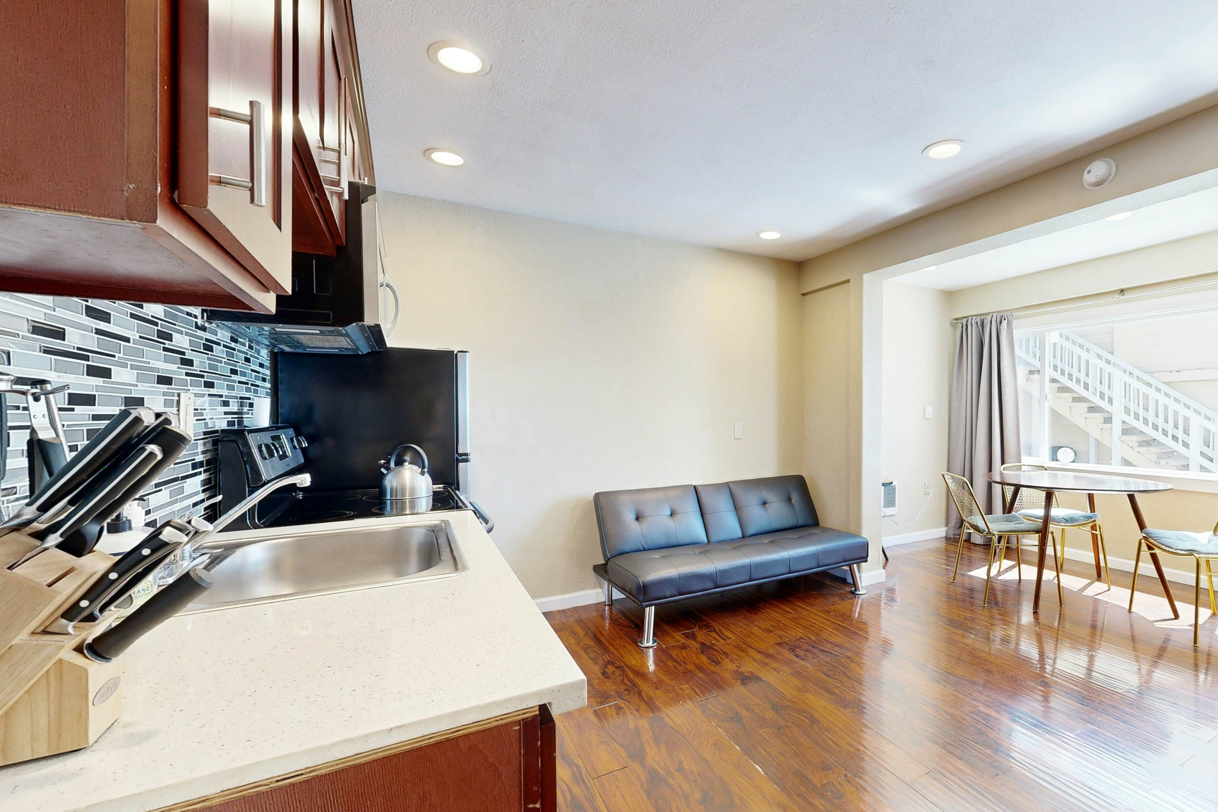 Dog Friendly Condo with Ocean Views Easy Beach Access Patio Free WiFi