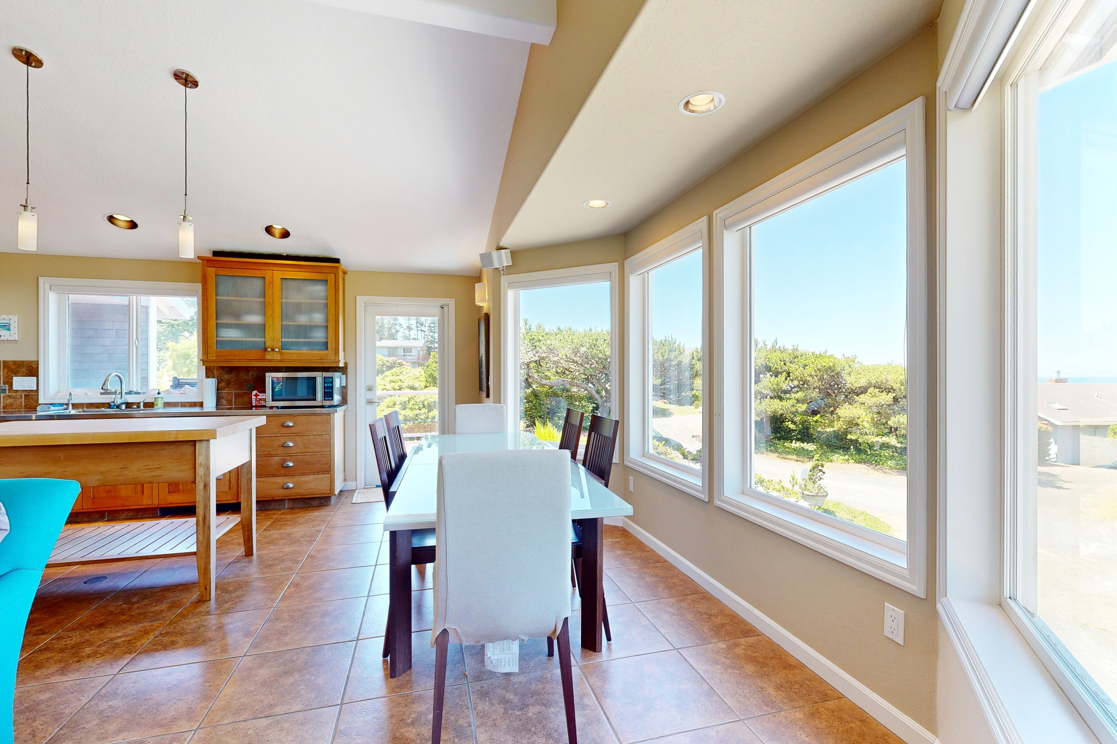 Stunning coastal home with ocean views firepit and media room walk to beach