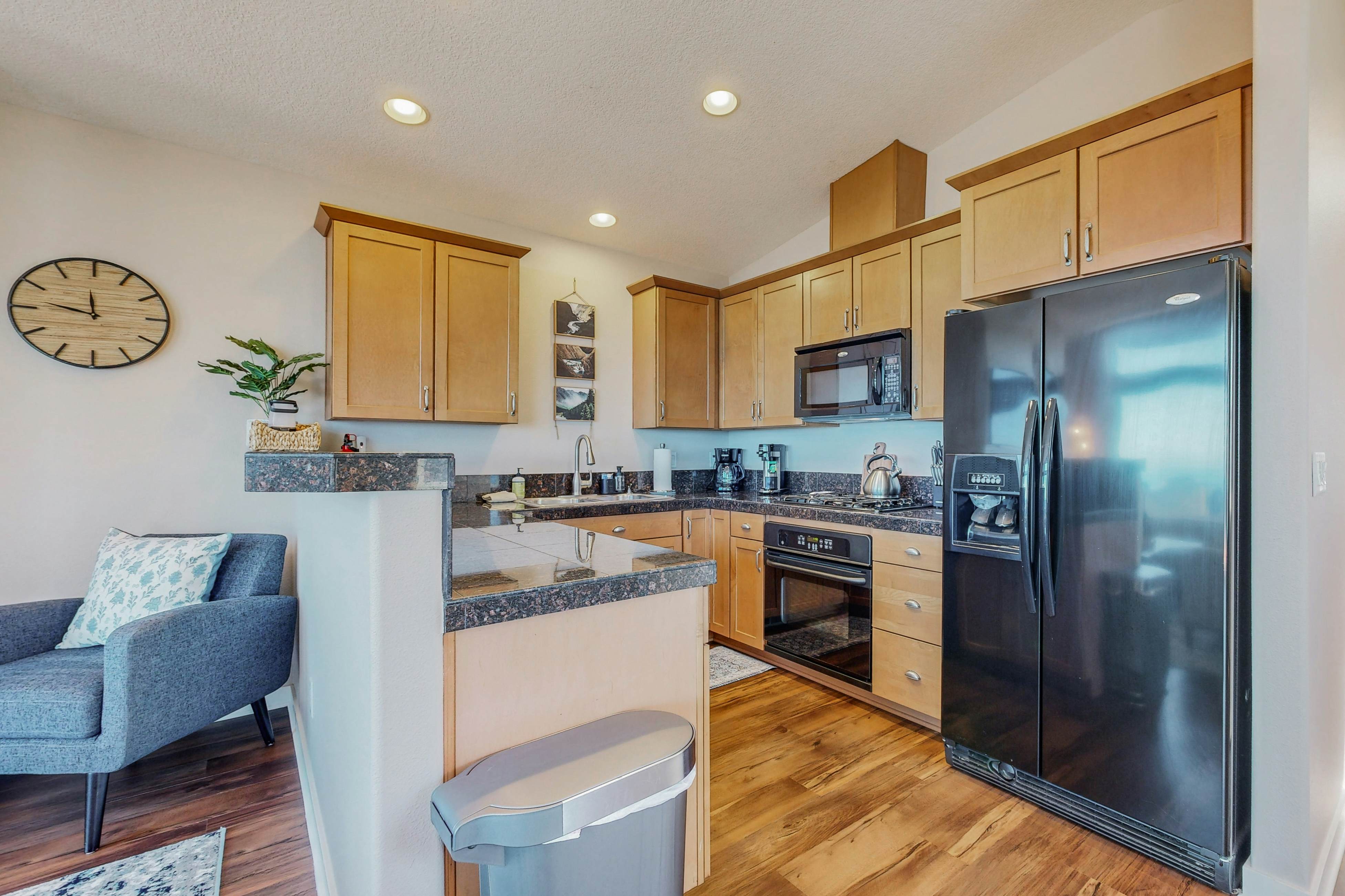 Sweeping ocean-view home with fireplace, grill, & foosball table - dog-friendly