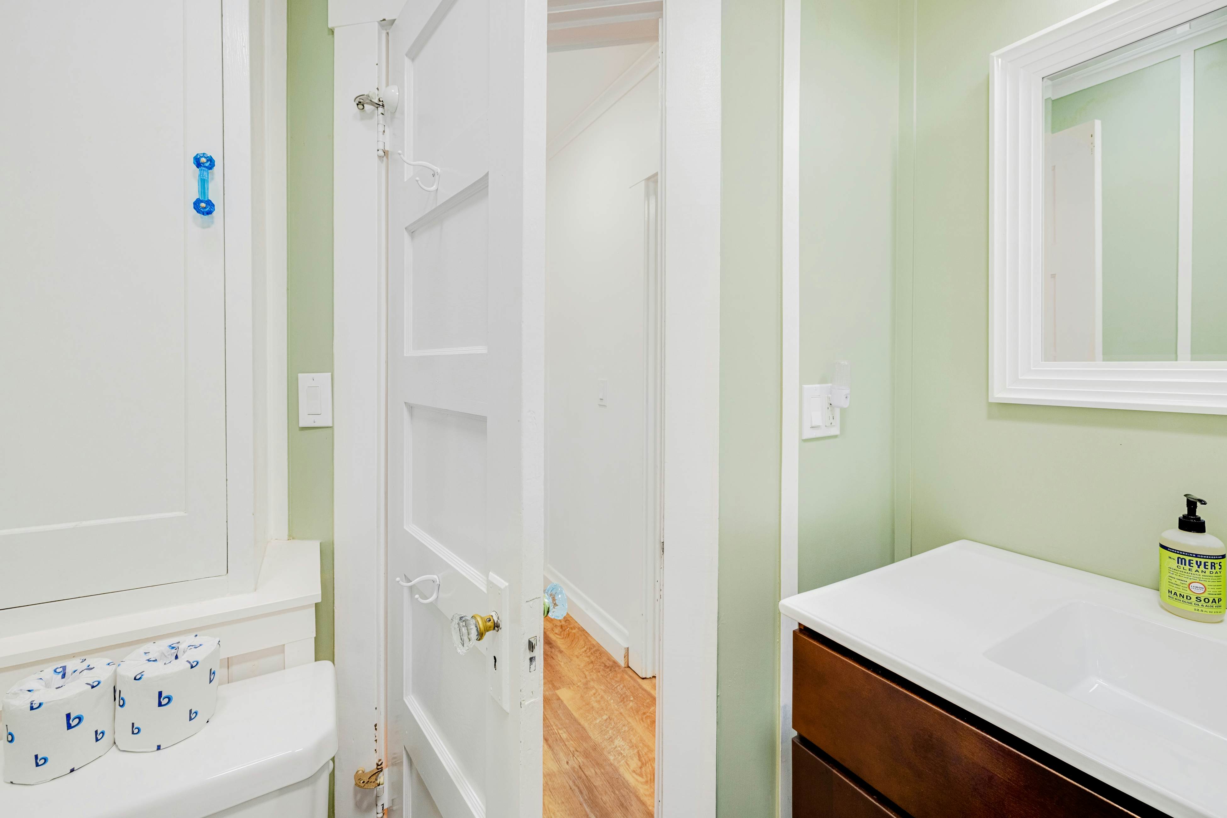 Spacious ocean view home with wood fireplace, grill, & deck - dog-friendly