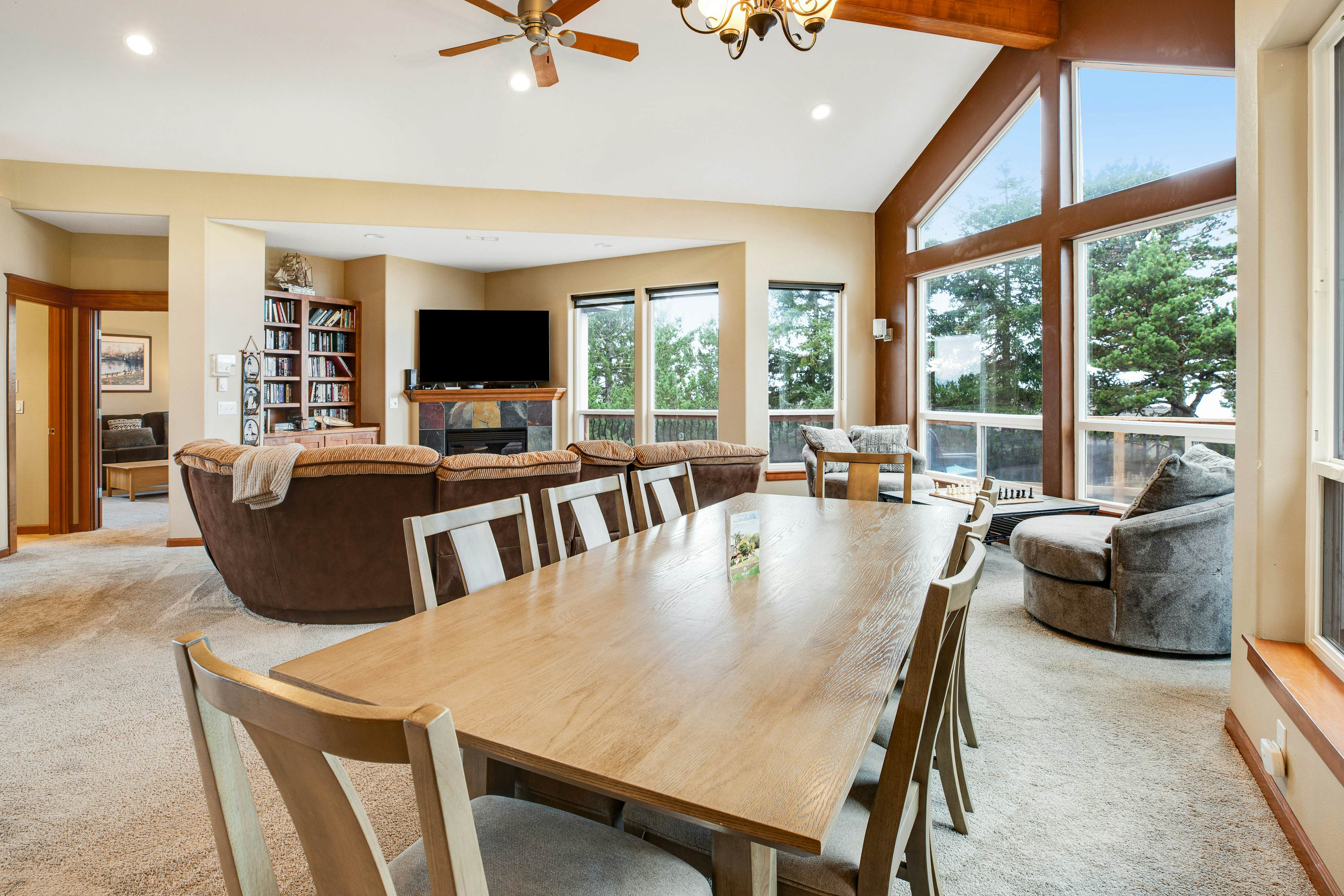 Spacious Oceanside Home with Private Hot Tub and Pacific Views - Dog-Friendly