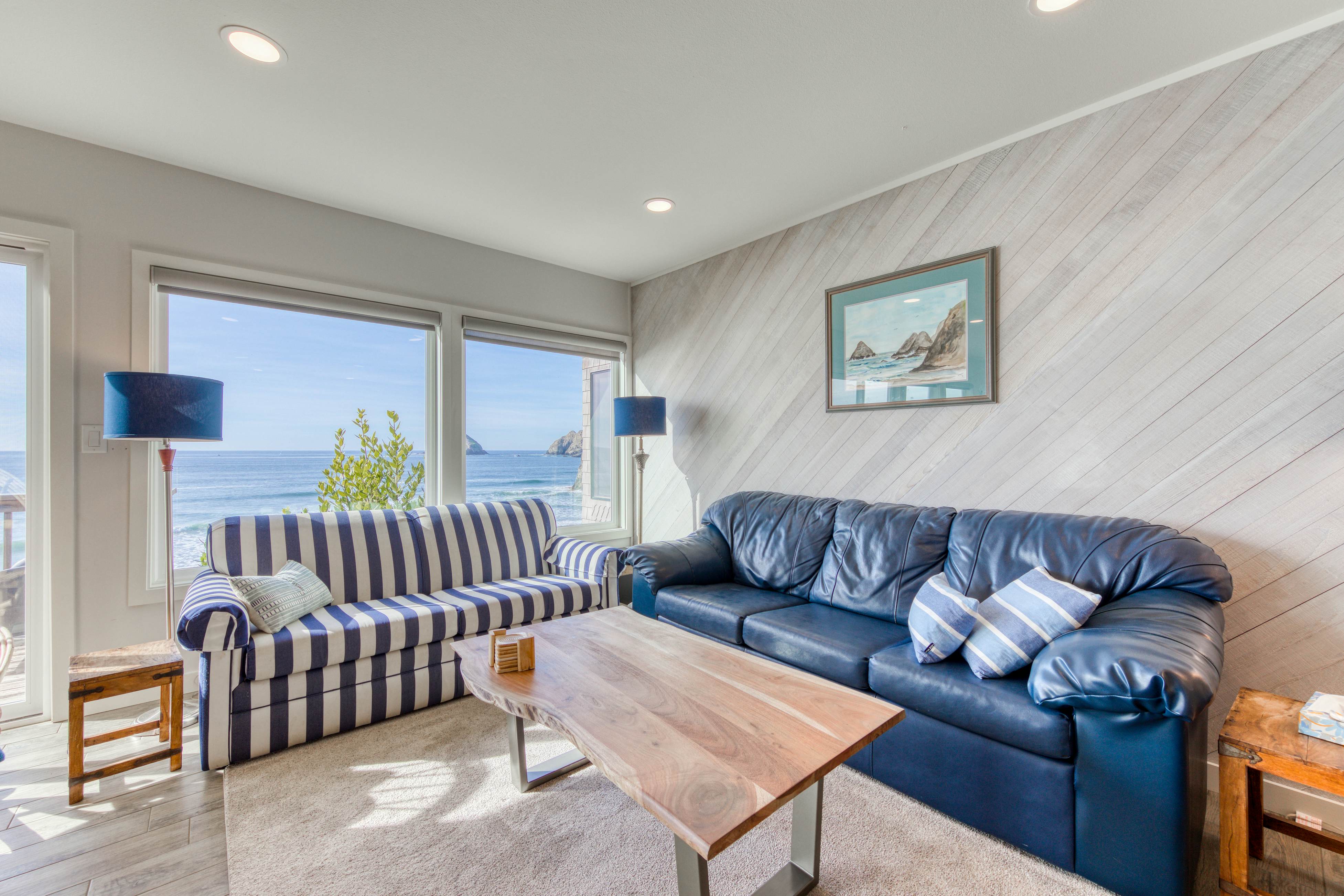 Charming Oceanfront Getaway with Gorgeous Water Views & Easy Beach Access