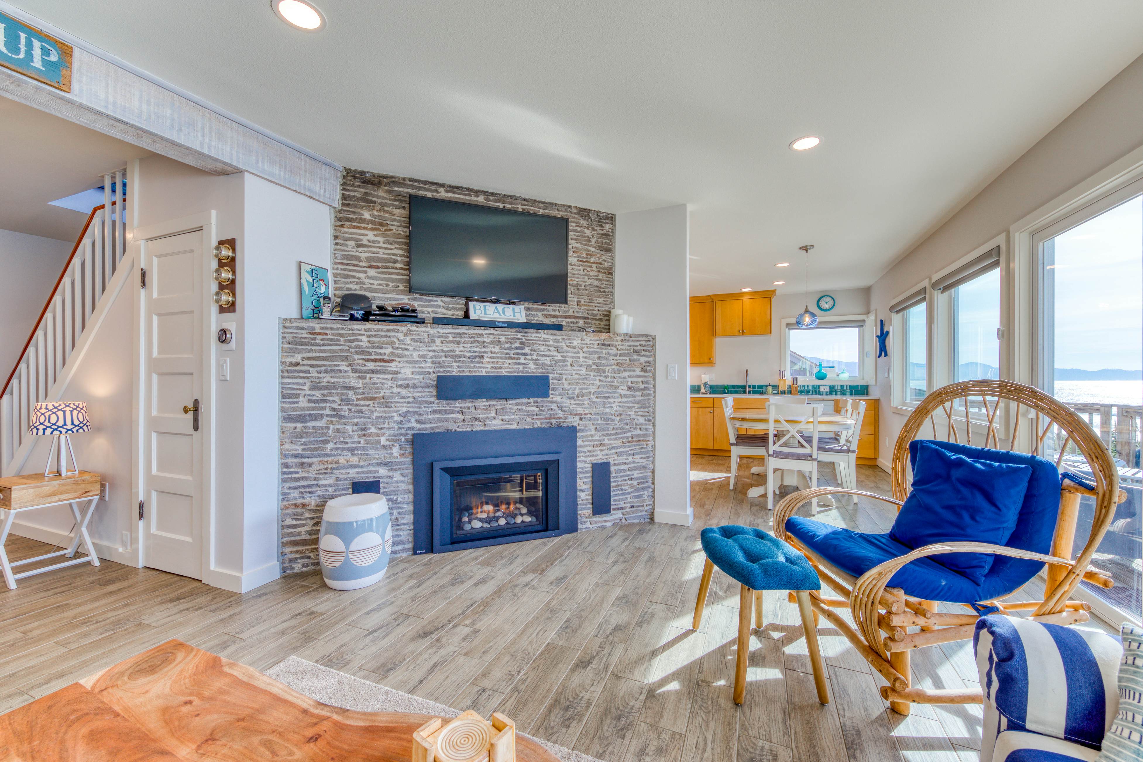 Charming Oceanfront Getaway with Gorgeous Water Views & Easy Beach Access