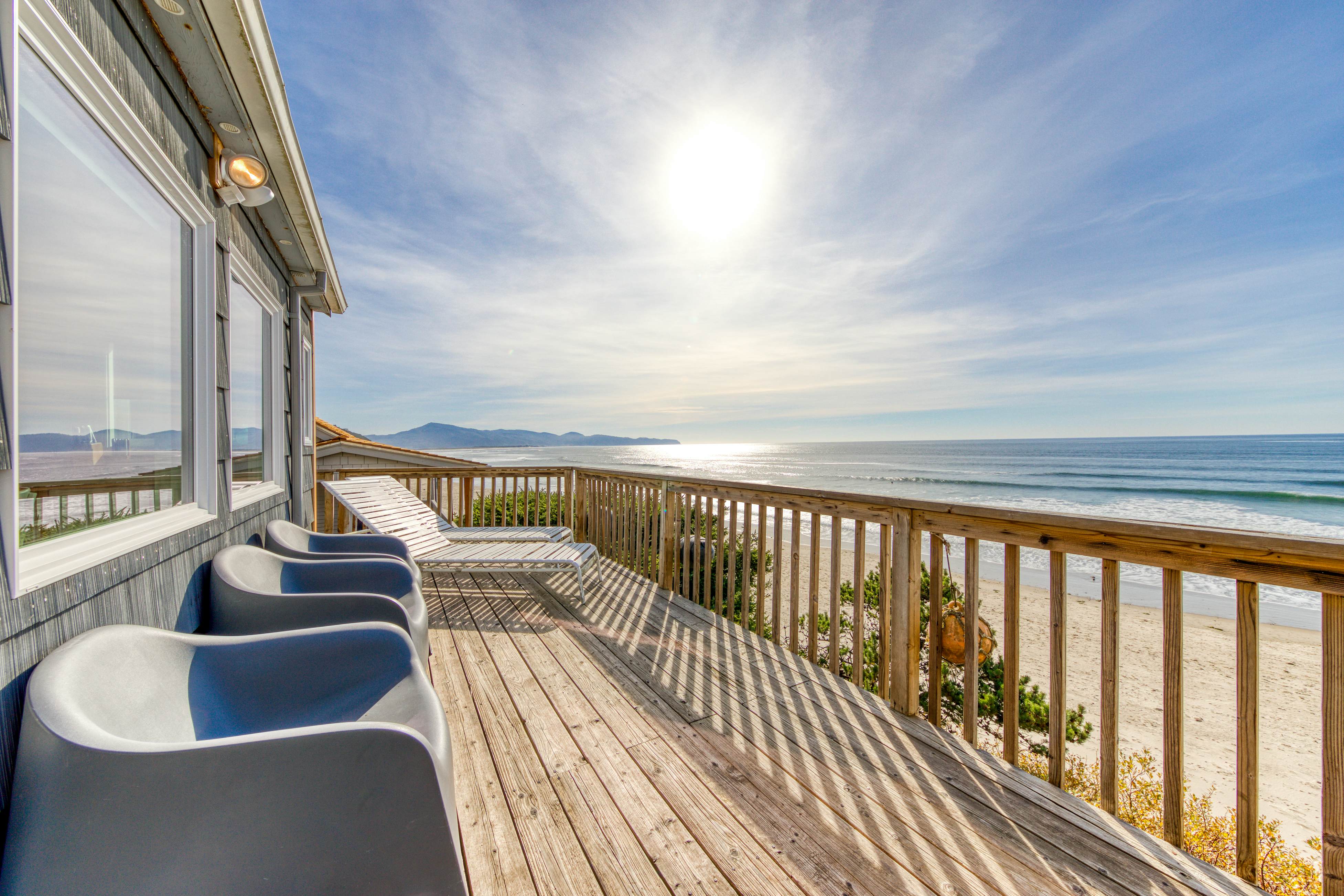 Charming Oceanfront Getaway with Gorgeous Water Views & Easy Beach Access