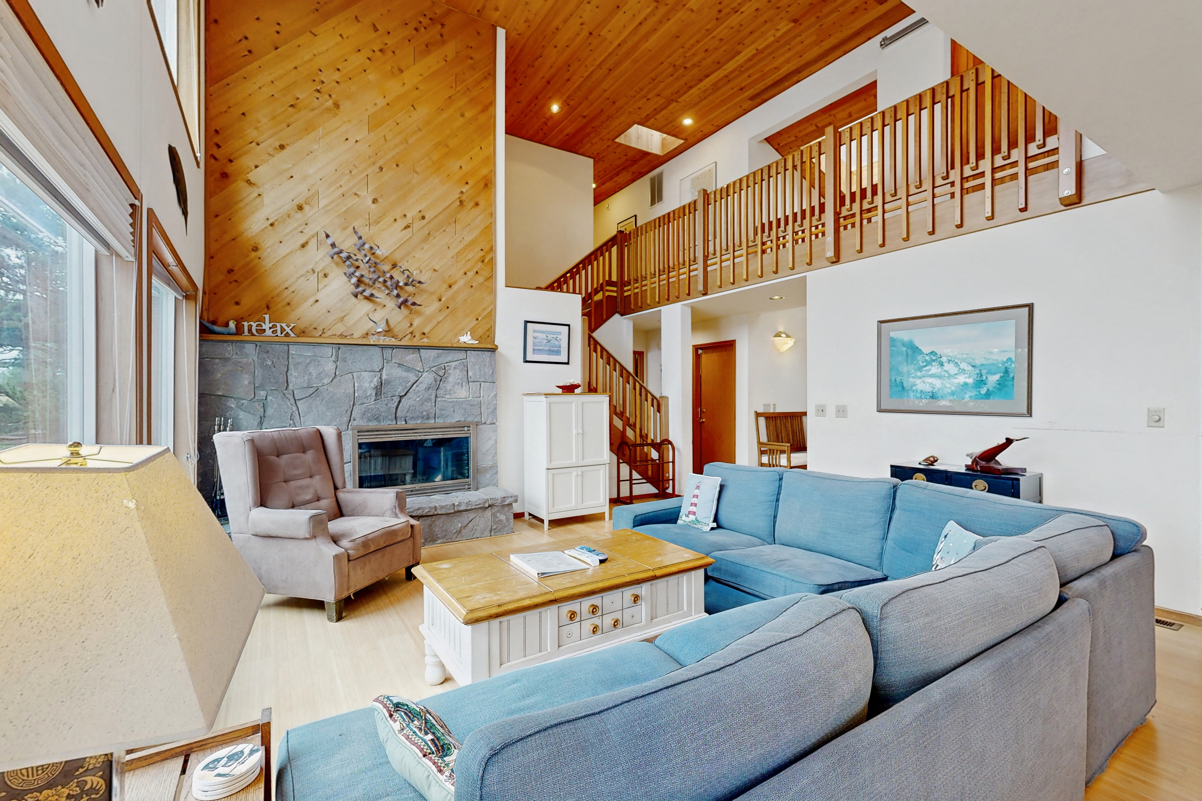 Beautiful Home Above Maxwell Point with Huge Balcony and Stunning Ocean Views