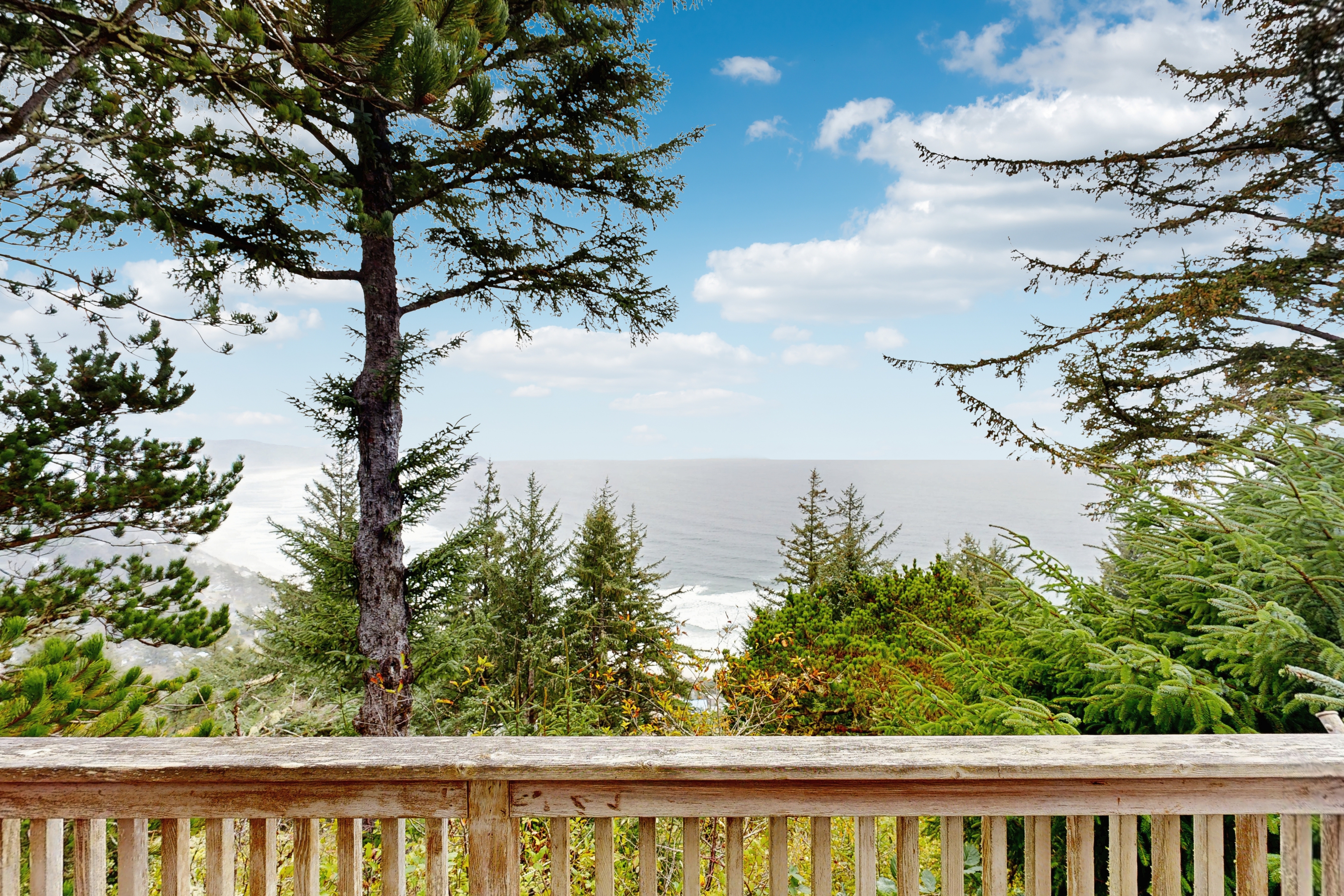 Beautiful Home Above Maxwell Point with Huge Balcony and Stunning Ocean Views