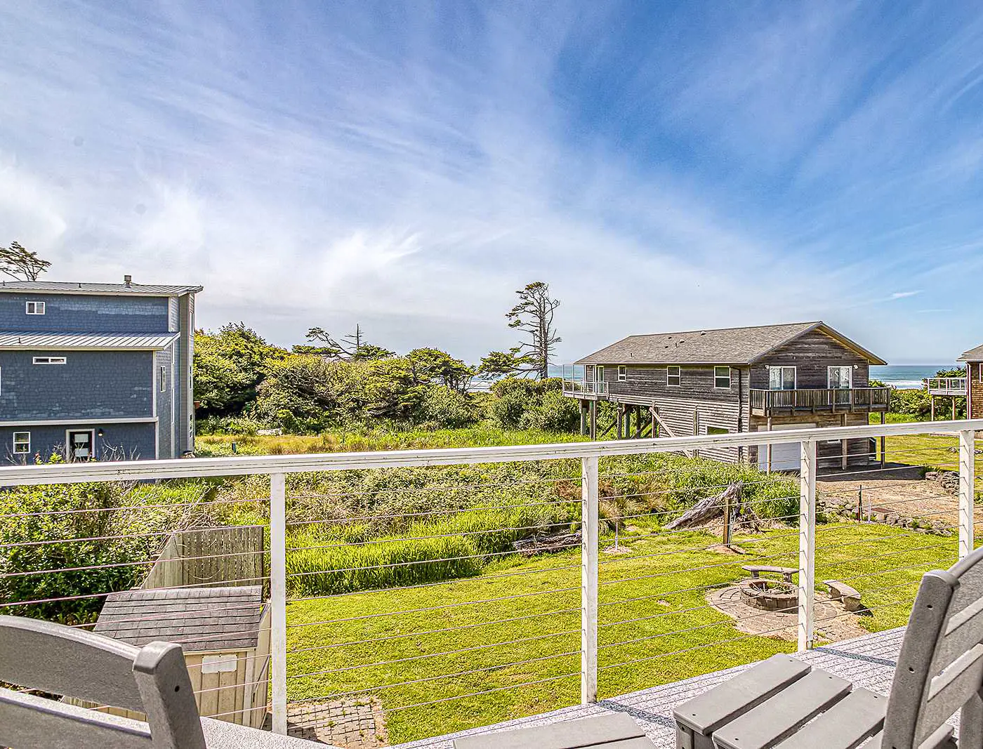 Elegant home with sauna private hot tub and ocean views accessible by elevator