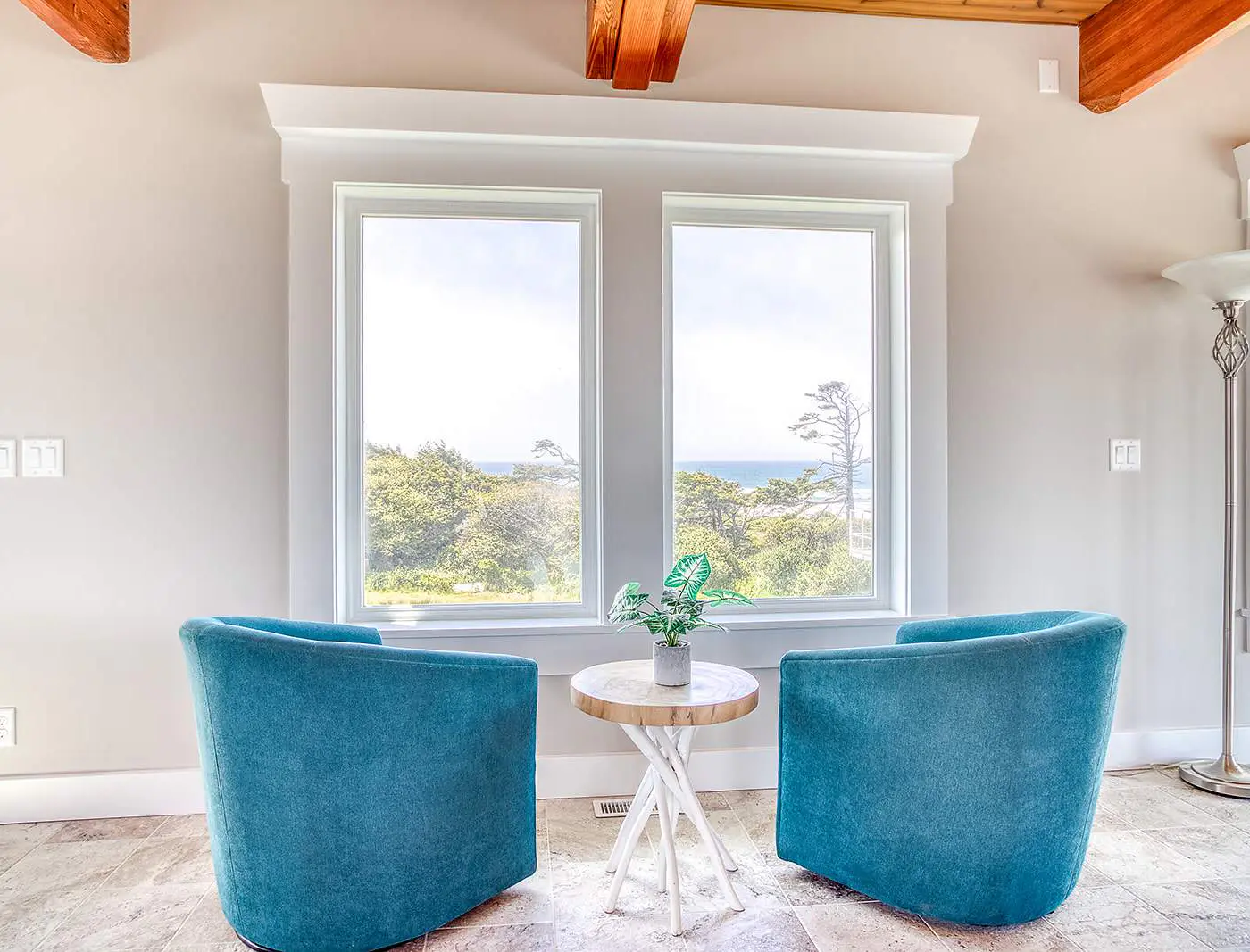 Elegant home with sauna private hot tub and ocean views accessible by elevator