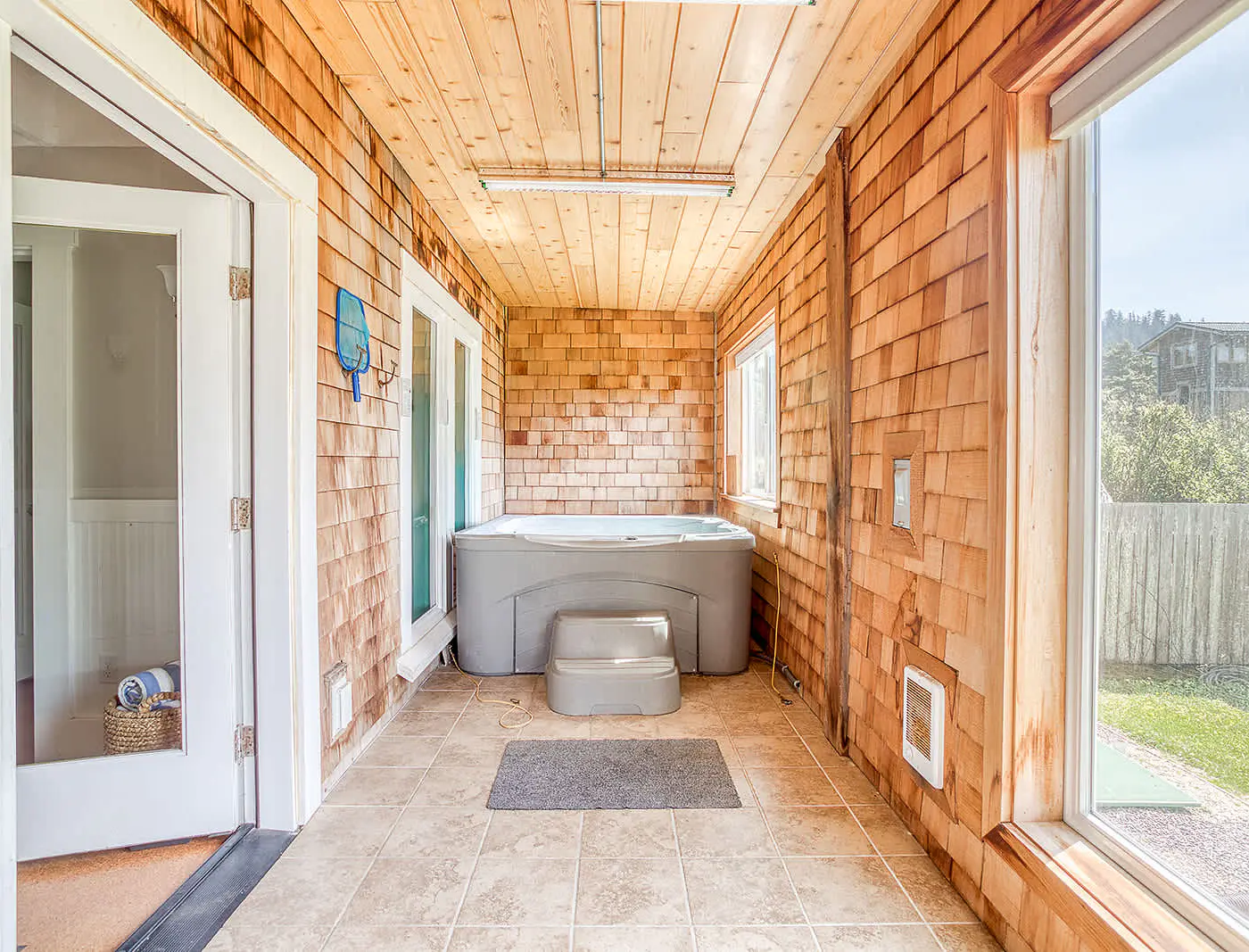 Elegant home with sauna private hot tub and ocean views accessible by elevator