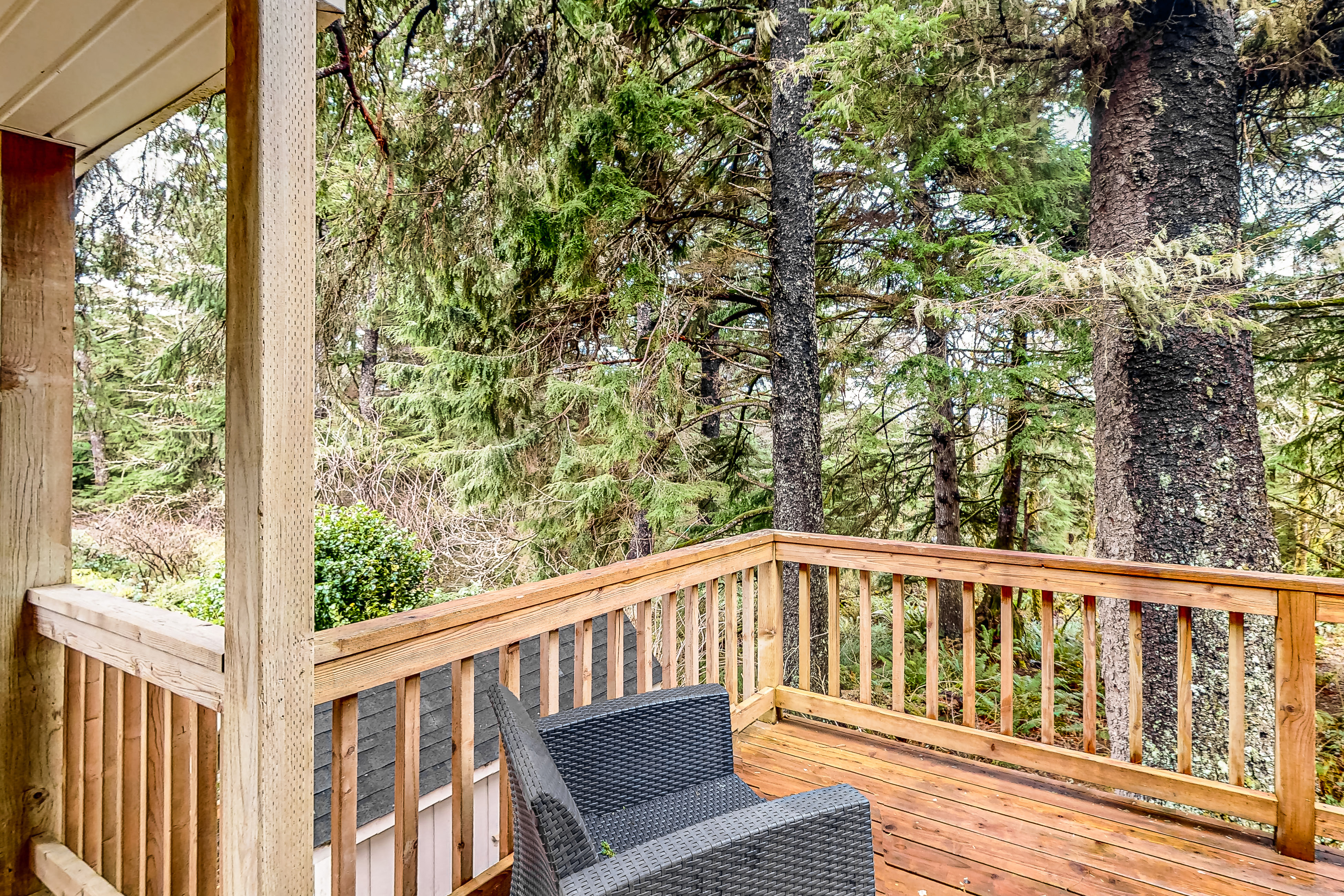 Renovated three story home by the beach with a furnished deck and washer dryer