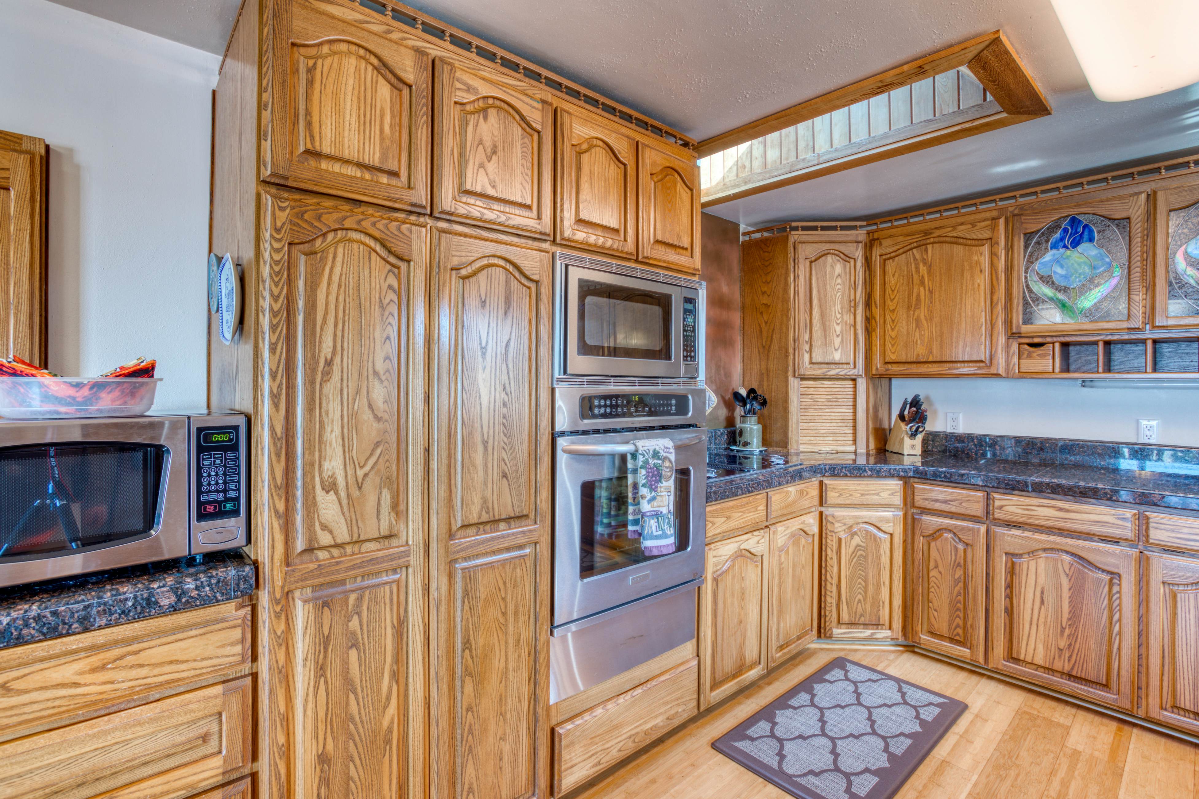 Dog-friendly home with balcony, porches & top-of-the world ocean views