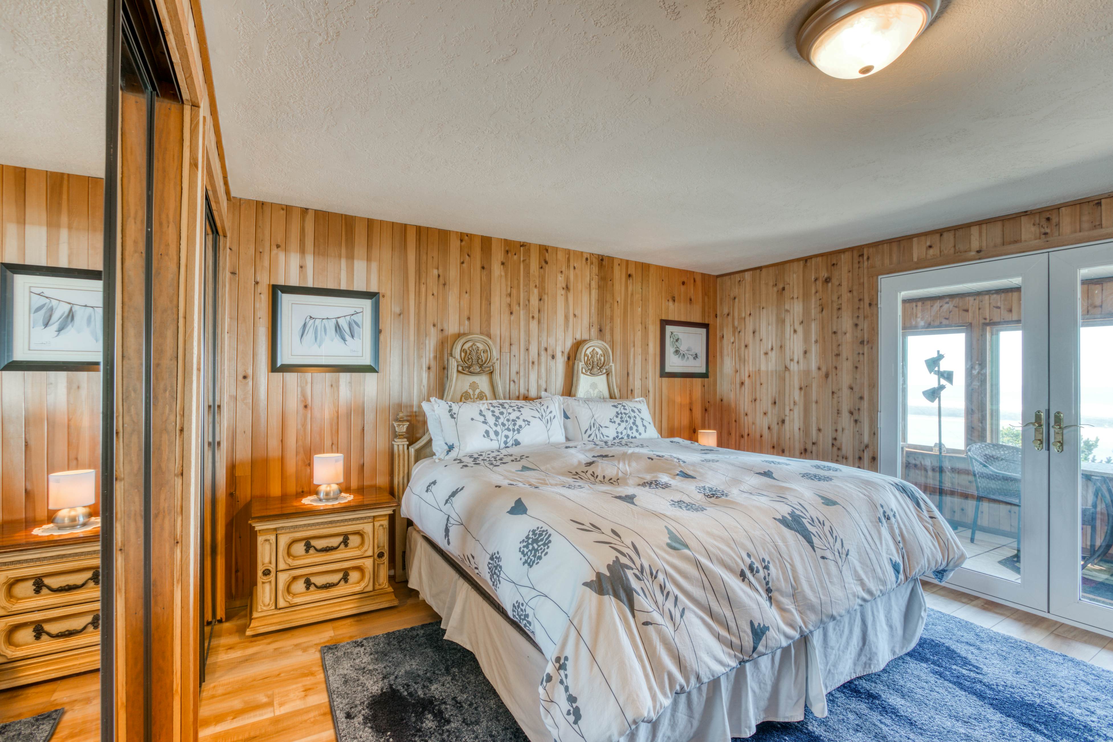 Dog-friendly home with balcony, porches & top-of-the world ocean views