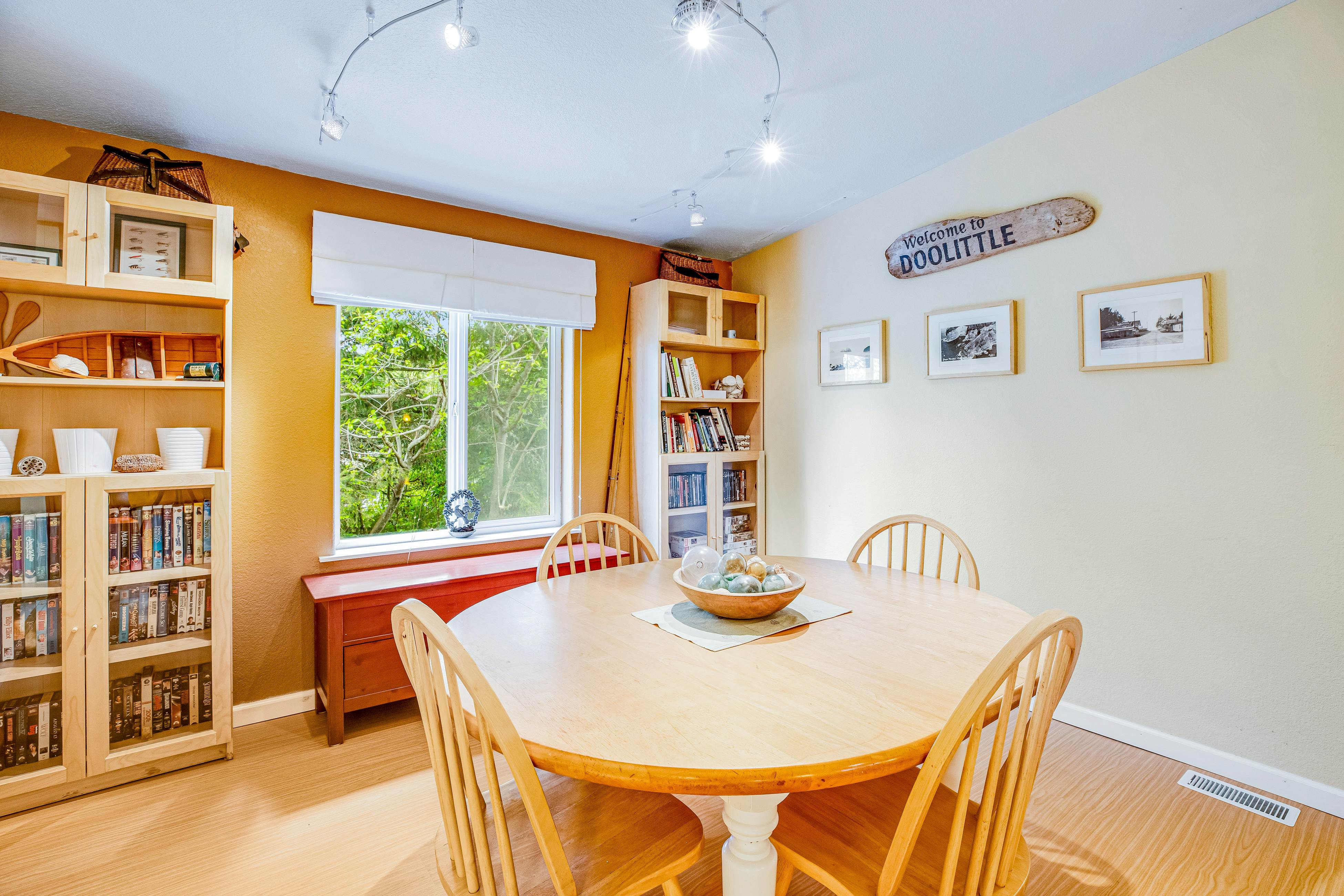 Dog-friendly home with deck, grill, firepit, washer/dryer & WiFi - walk to beach