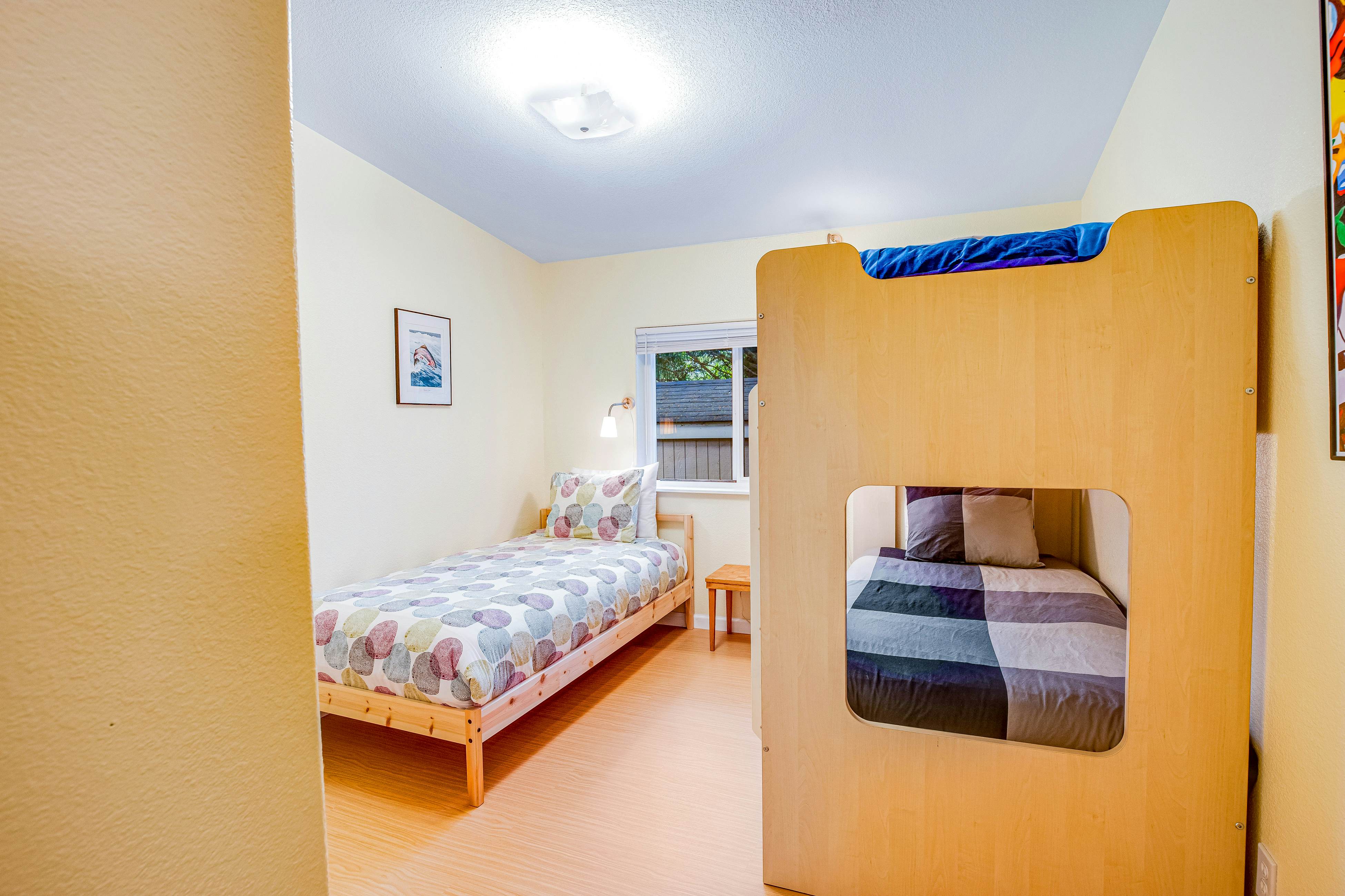 Dog-friendly home with deck, grill, firepit, washer/dryer & WiFi - walk to beach