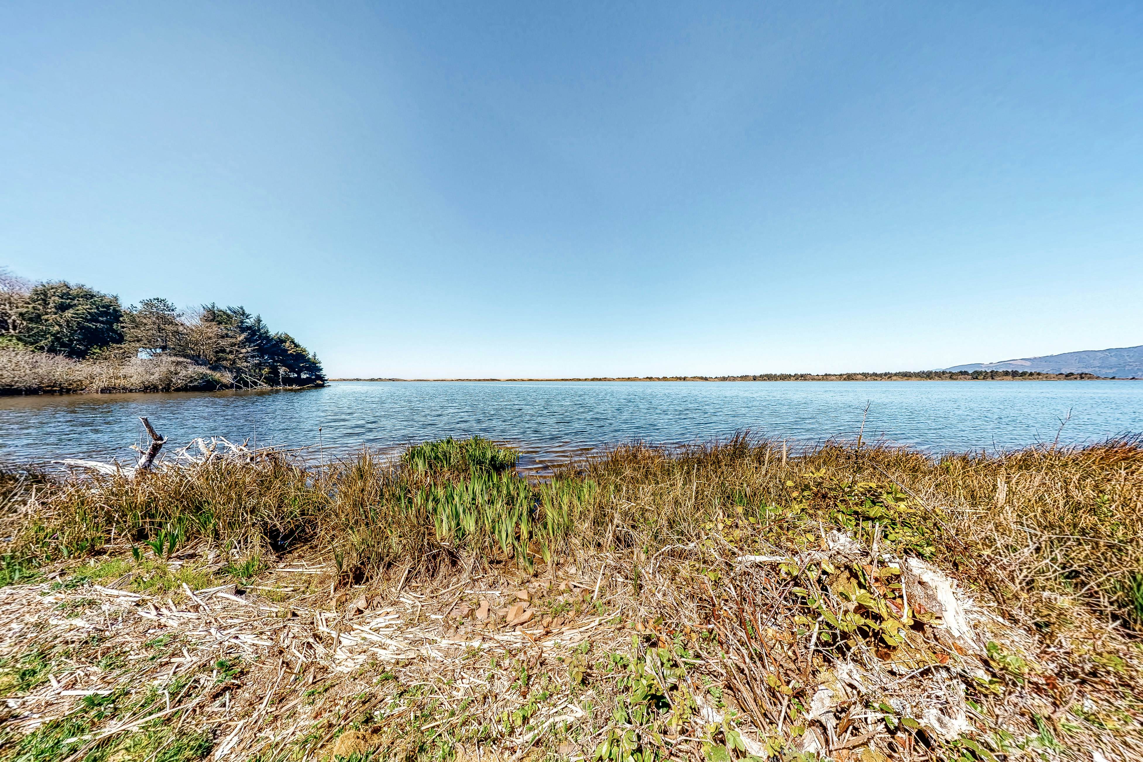 Dog-Friendly Coastal Retreat w/ Water Views, Deck, Private Hot Tub & WiFi