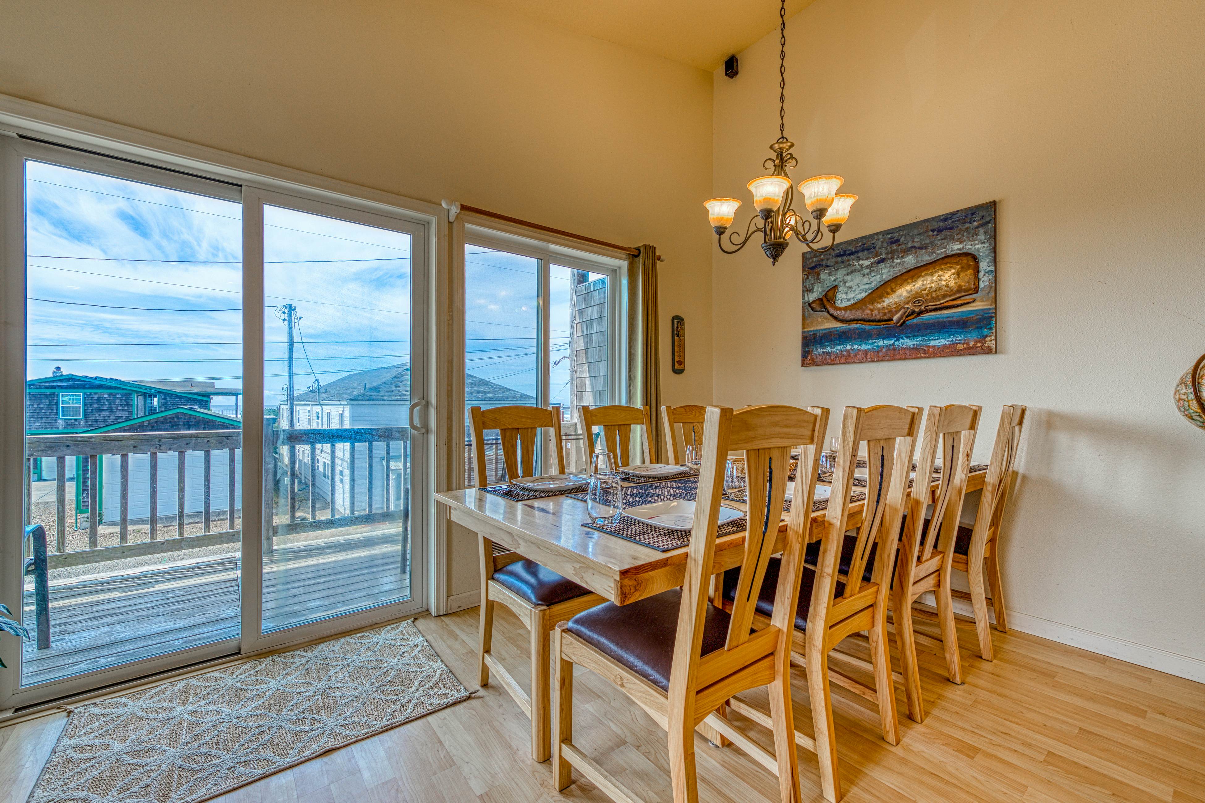 Ocean Views and Modern Interior Close to Rockaway Beach Dogs OK