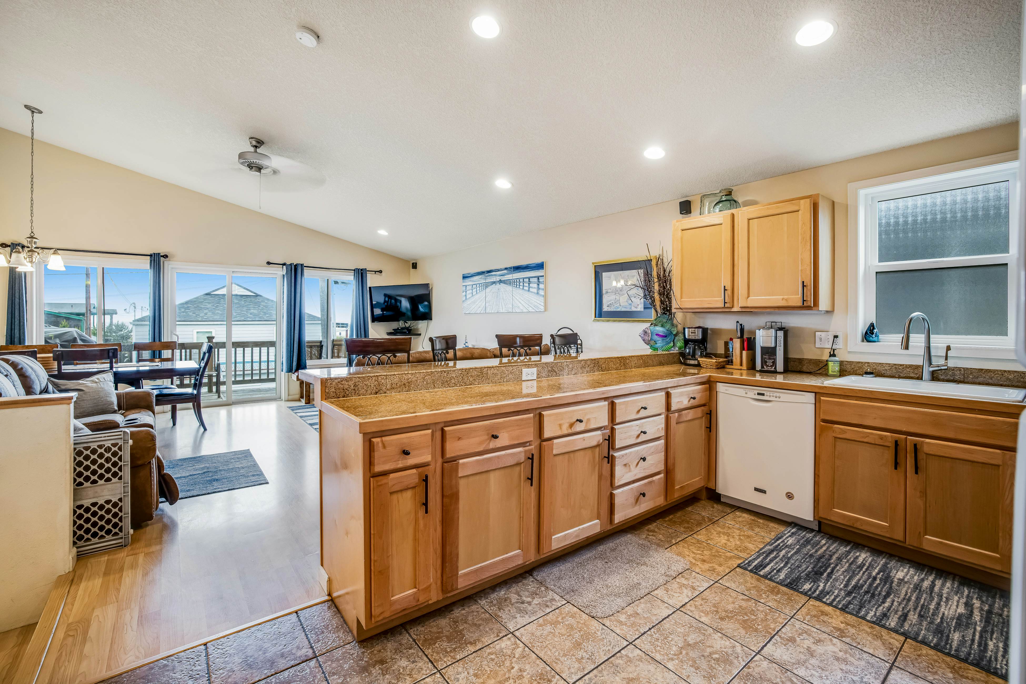 Just Across Street from Beach - Ocean Views & Bright Interior, Dog-friendly