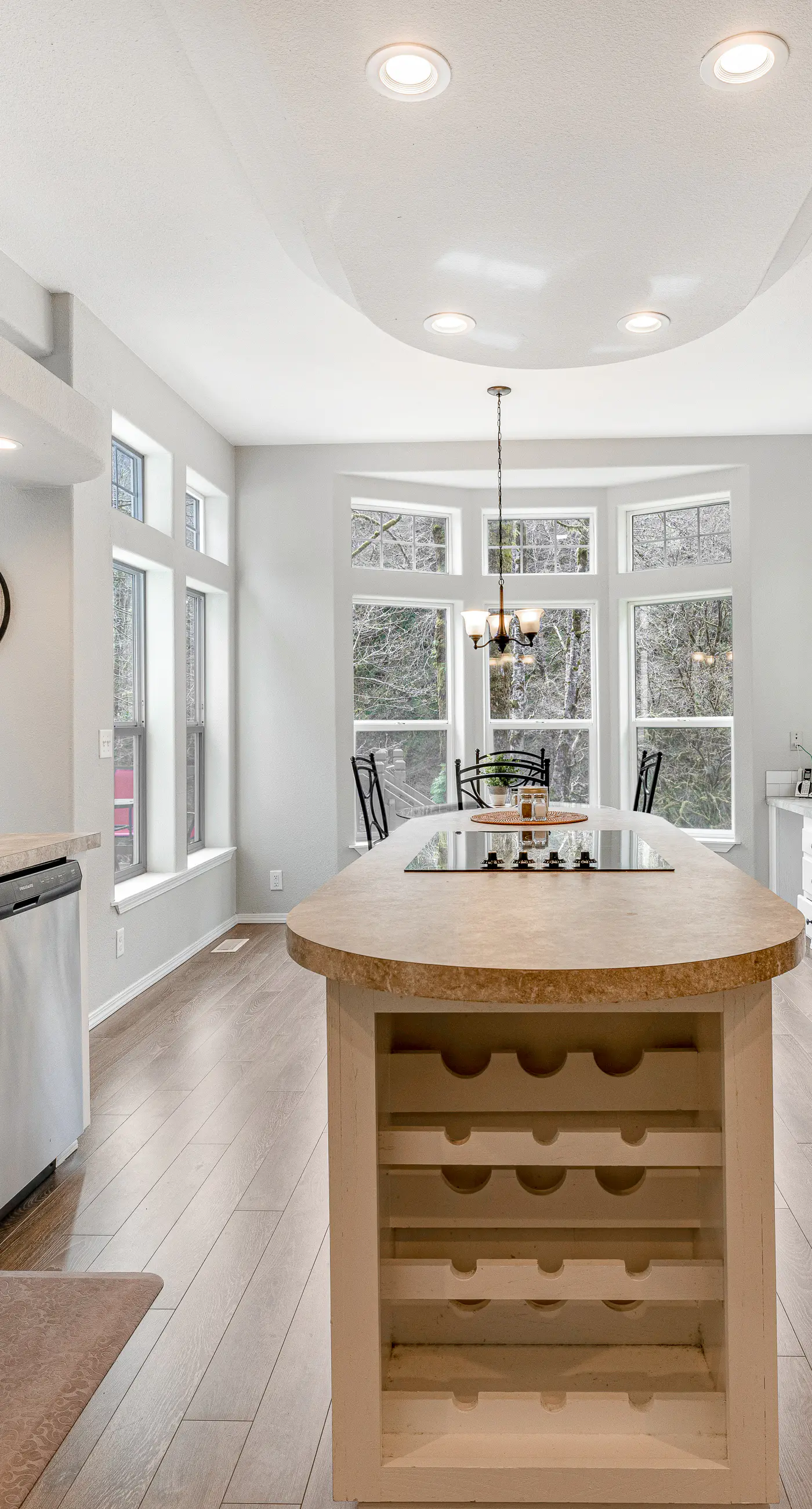 Dog friendly waterfront home on the Wilson River with great views deck and WiFi