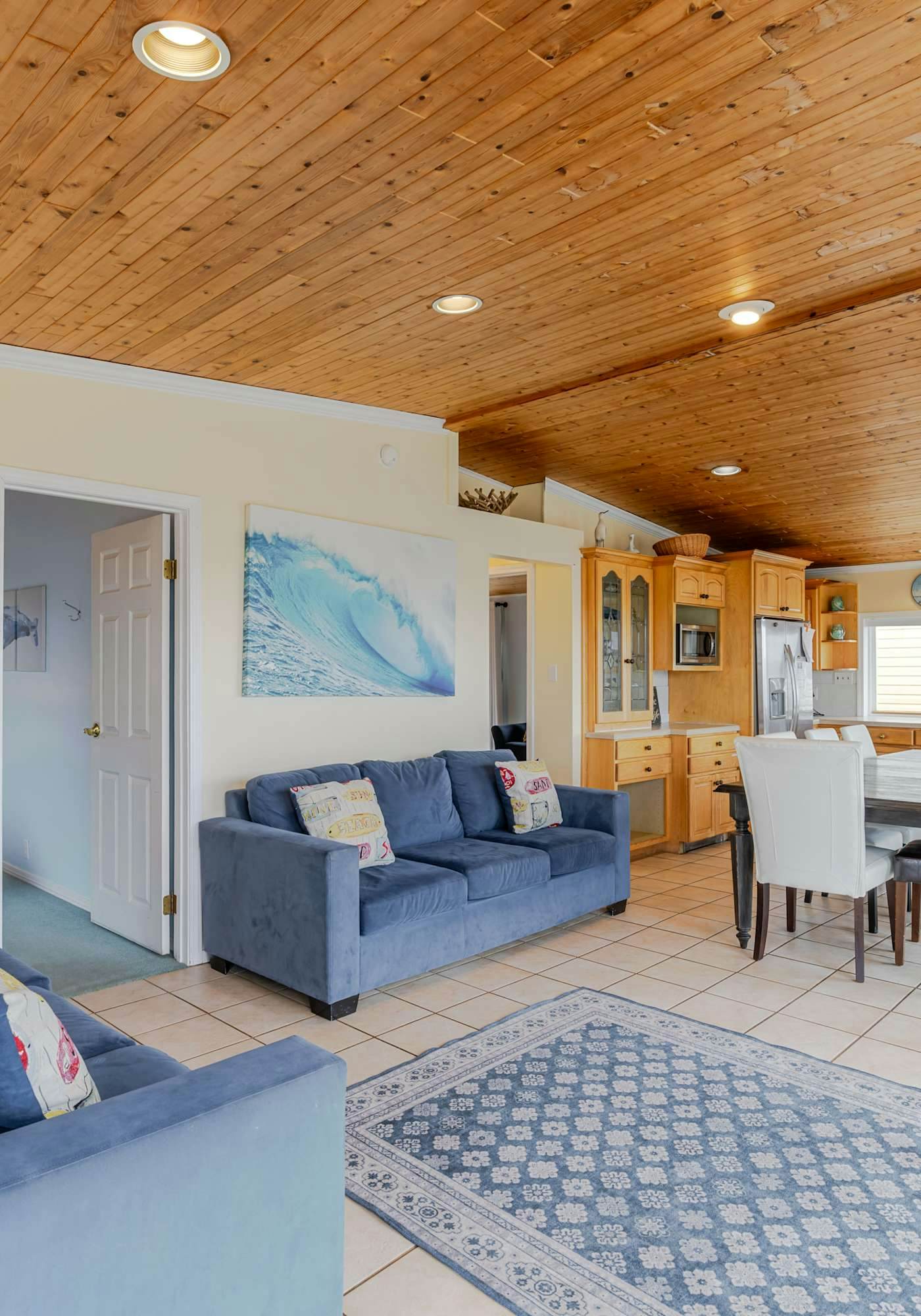 Ocean View Home with Rec Room Rock Wall and Private Hot Tub A Block From Beach