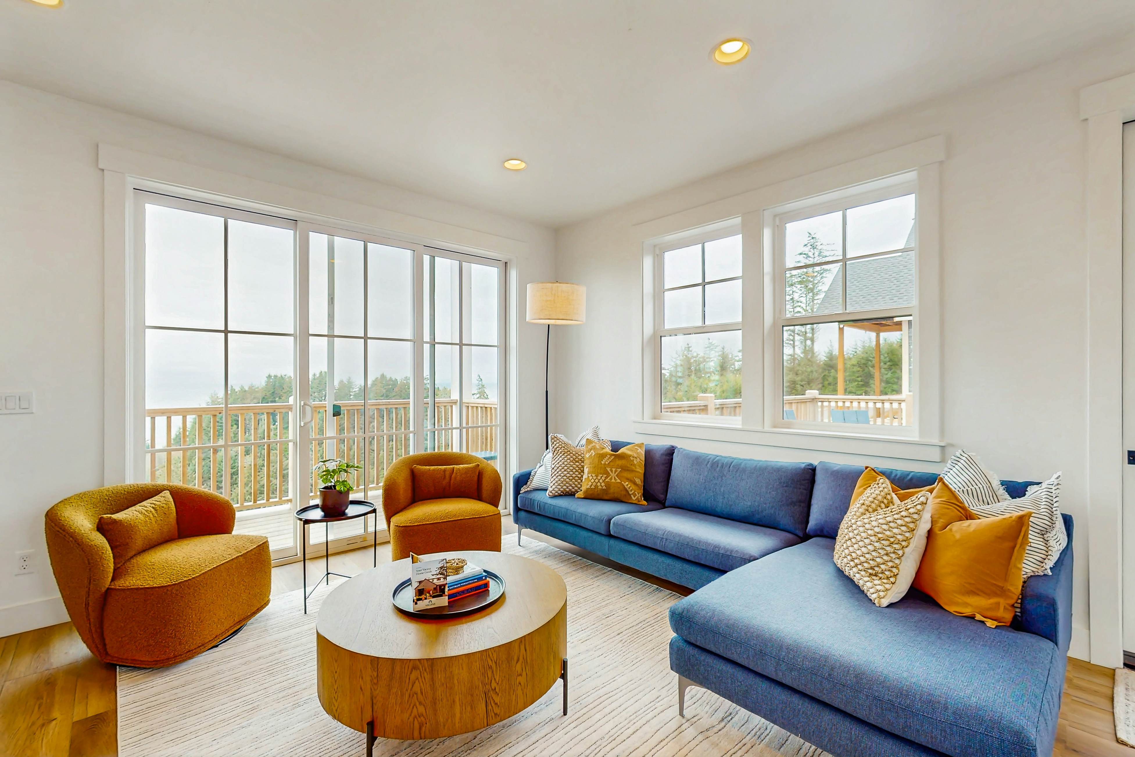 Family friendly home w/ ocean views, private hot tub, foosball table & gas grill