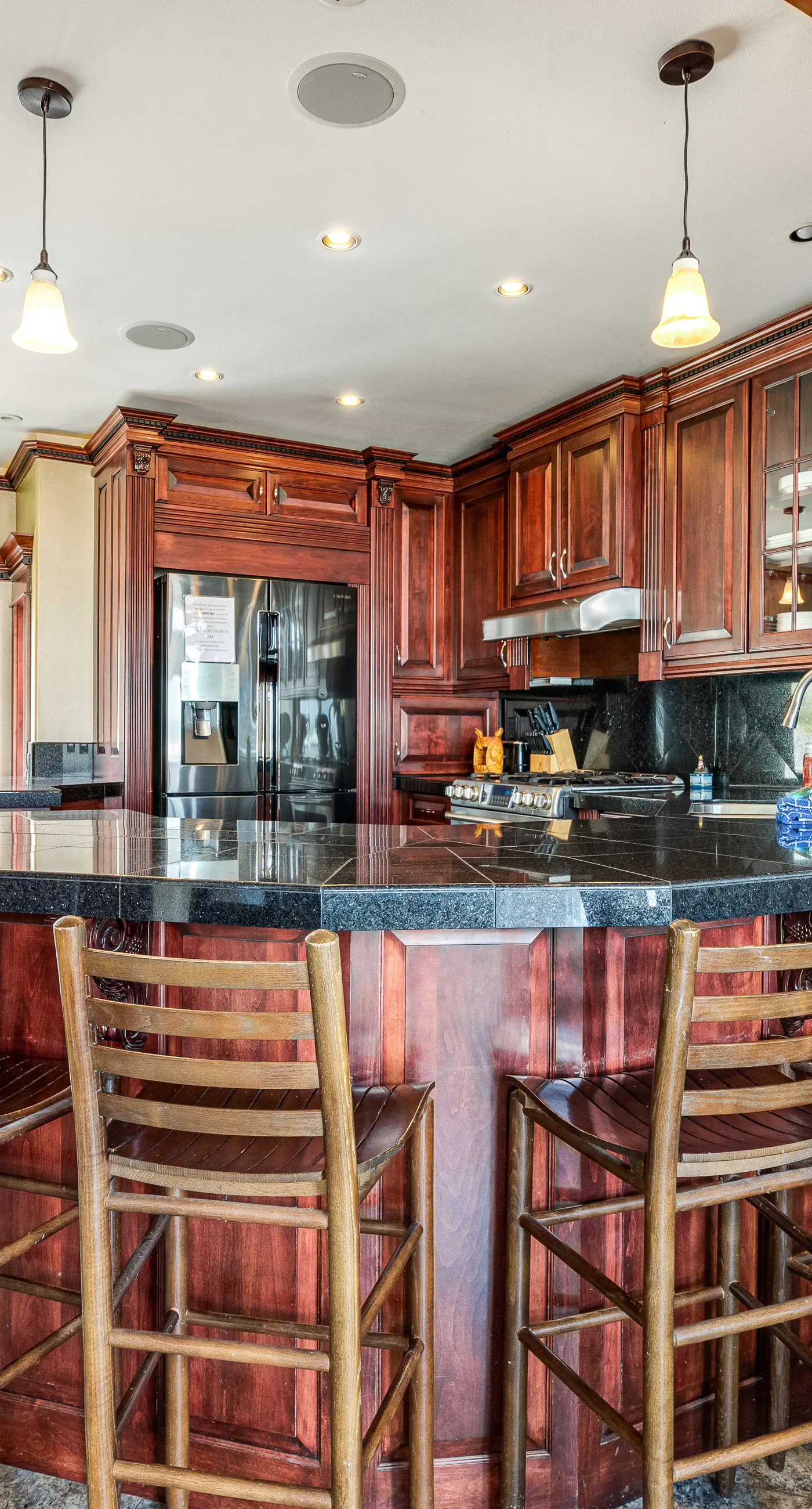 Oceanfront Villa with WiFi Private Hot Tub Balconies Beach Access and Game Room