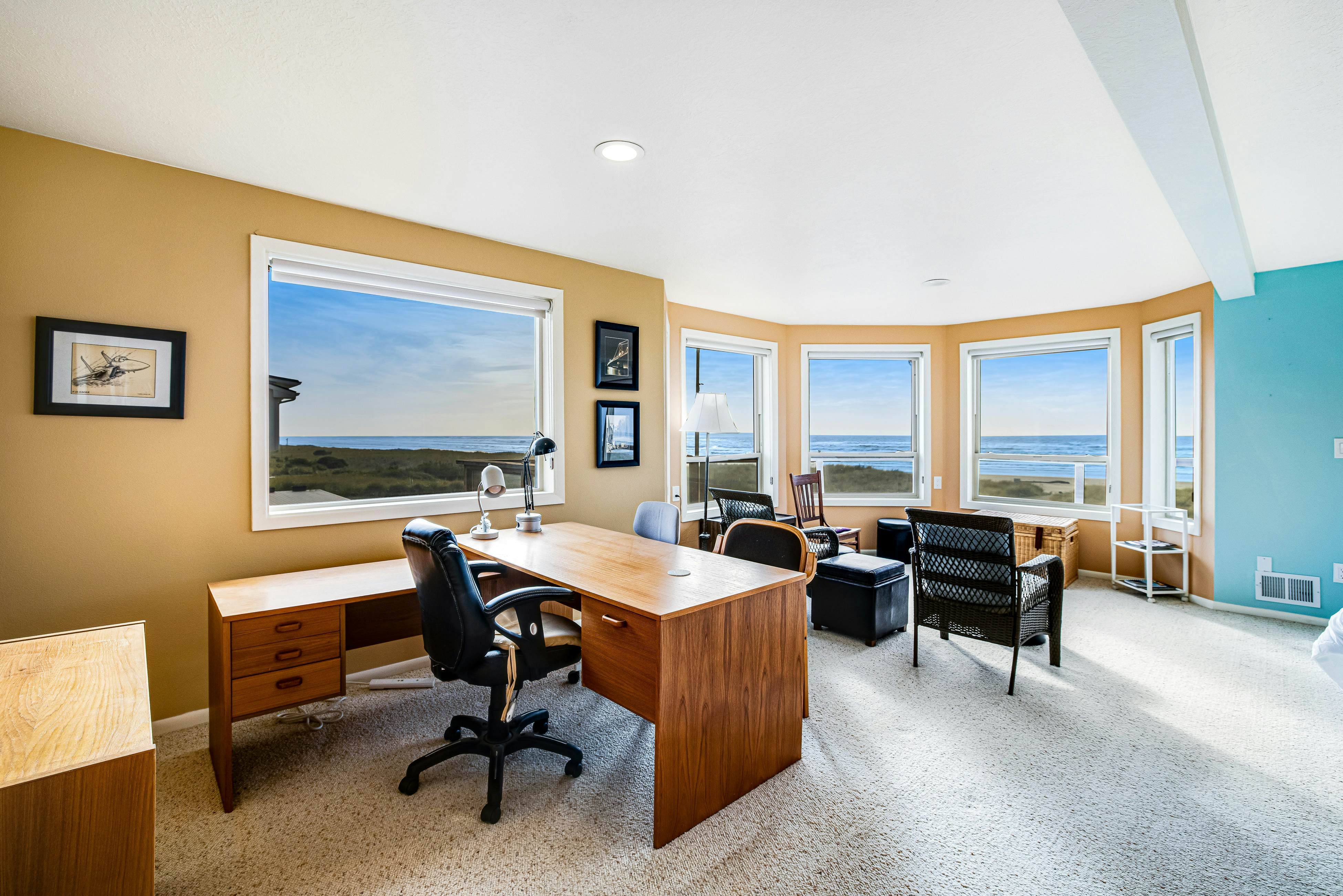 Oceanfront Home with Incredible Views, Patio, Deck & WiFi - Steps to the Beach