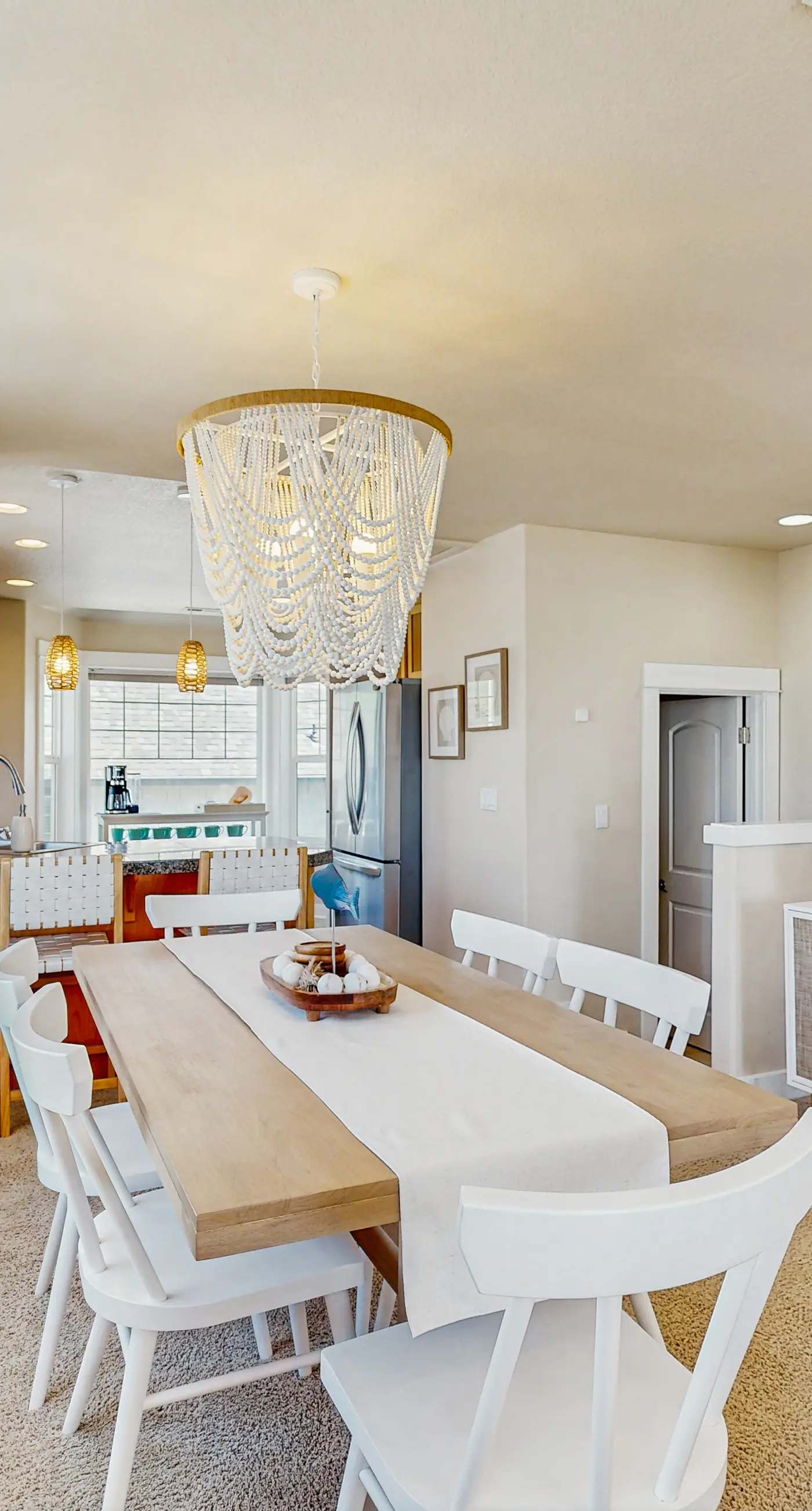 Updated Ocean View End Townhome with Game Room and Dog Friendly