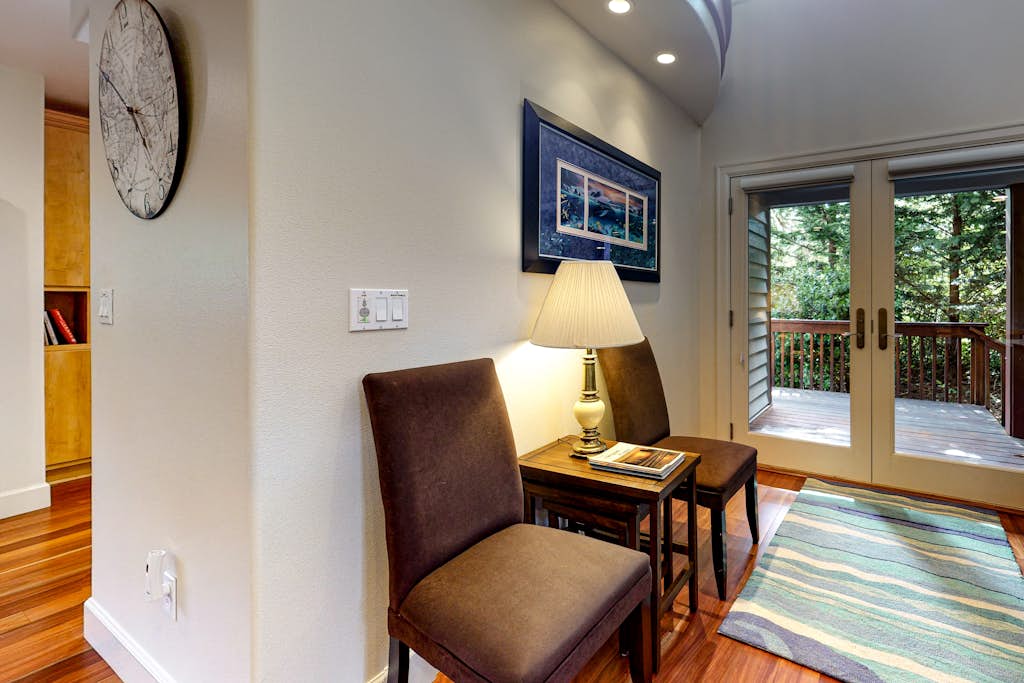 Martin s Seaside Beach House private beach path fireplaces and large decks