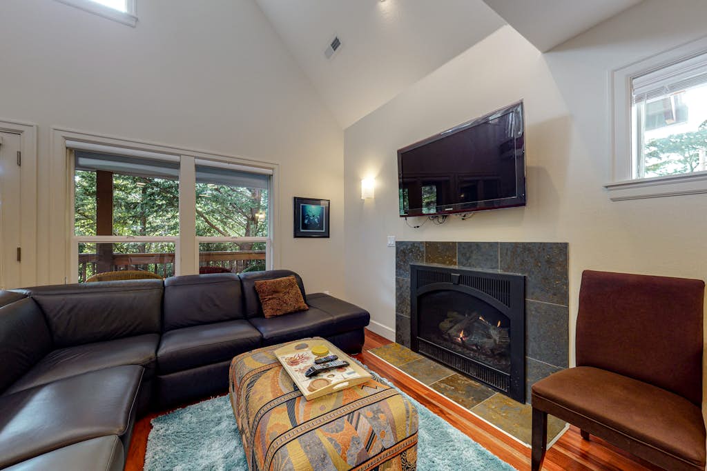 Martin s Seaside Beach House private beach path fireplaces and large decks