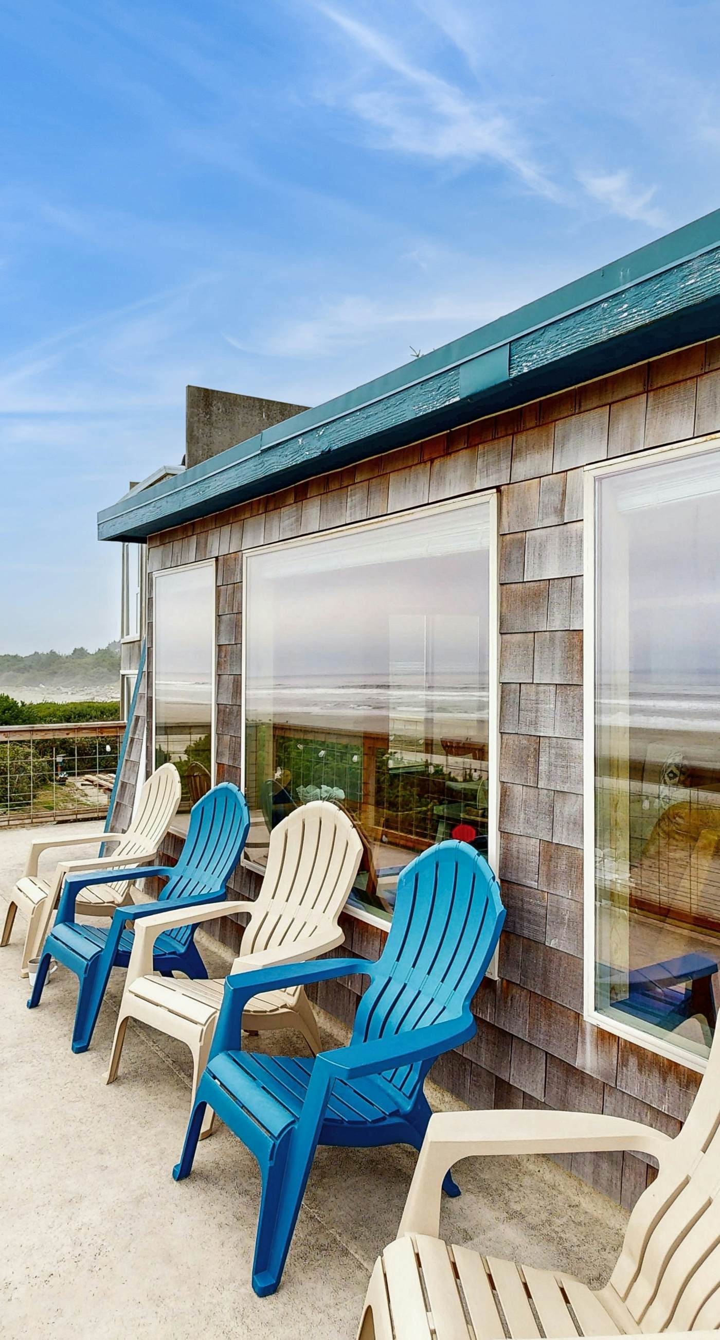 Oceanfront home with great views high speed WiFi and direct beach access