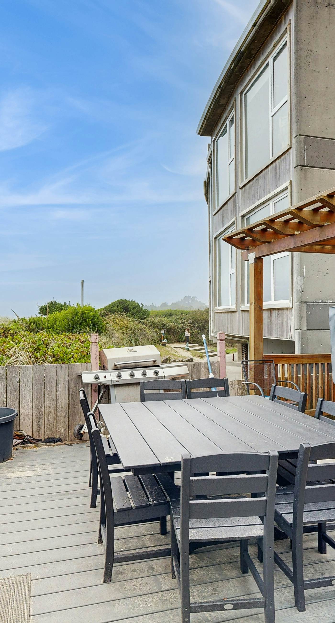 Oceanfront home with great views high speed WiFi and direct beach access