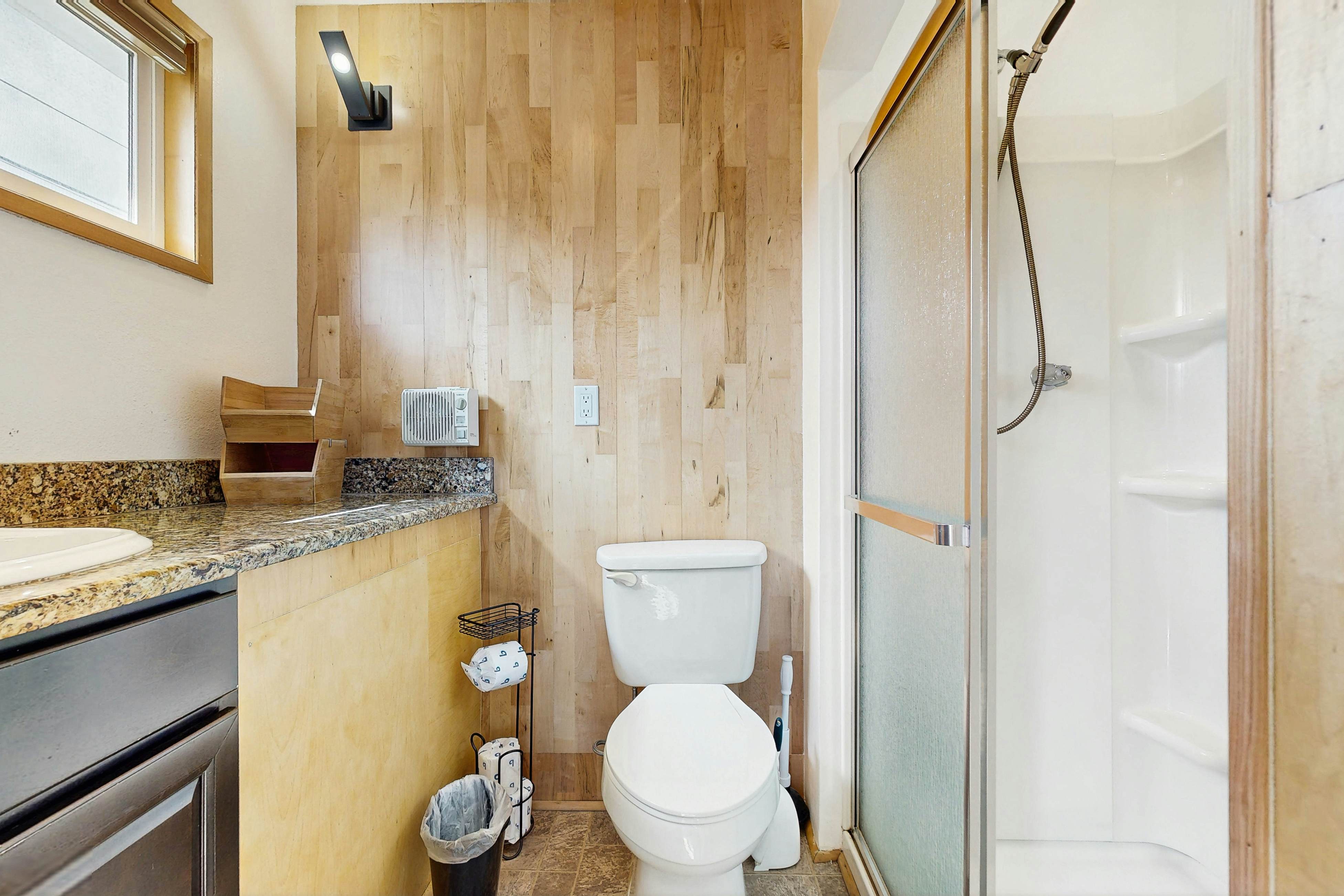 Centrally located home with lake views, private pool & spacious deck