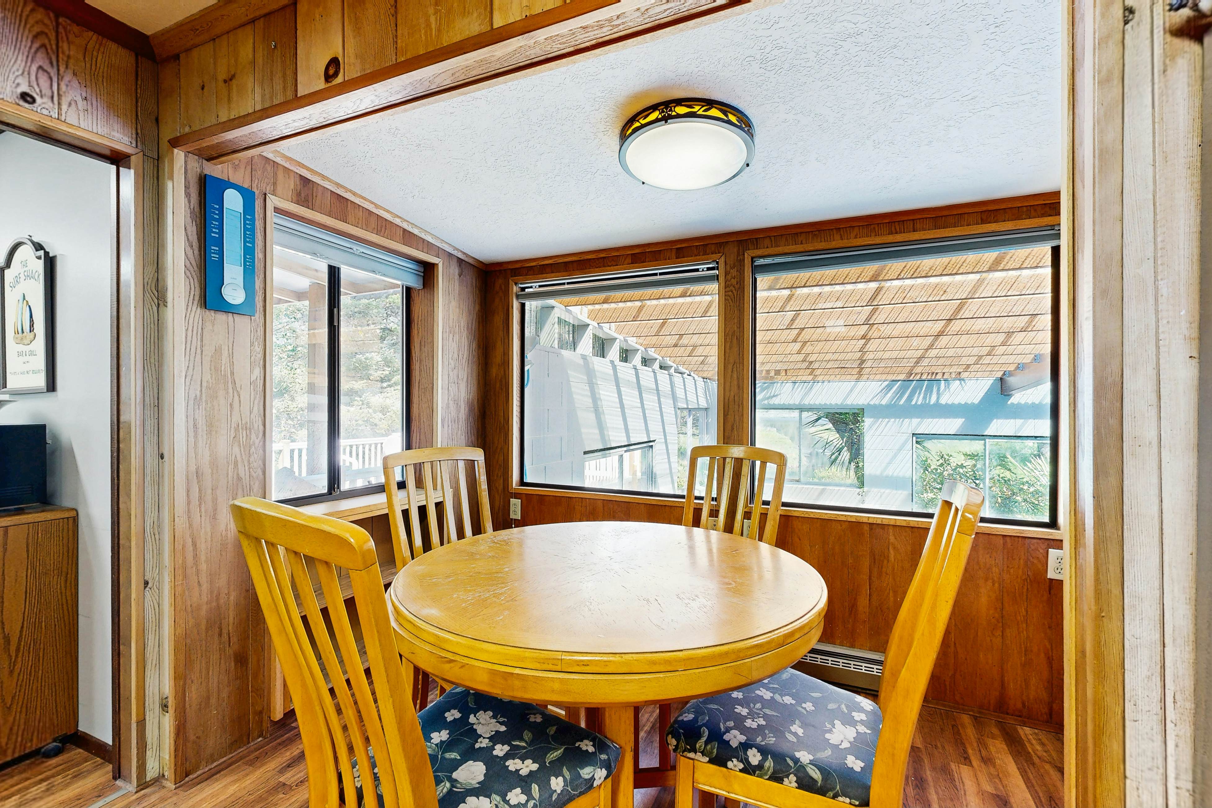 Centrally located home with lake views, private pool & spacious deck