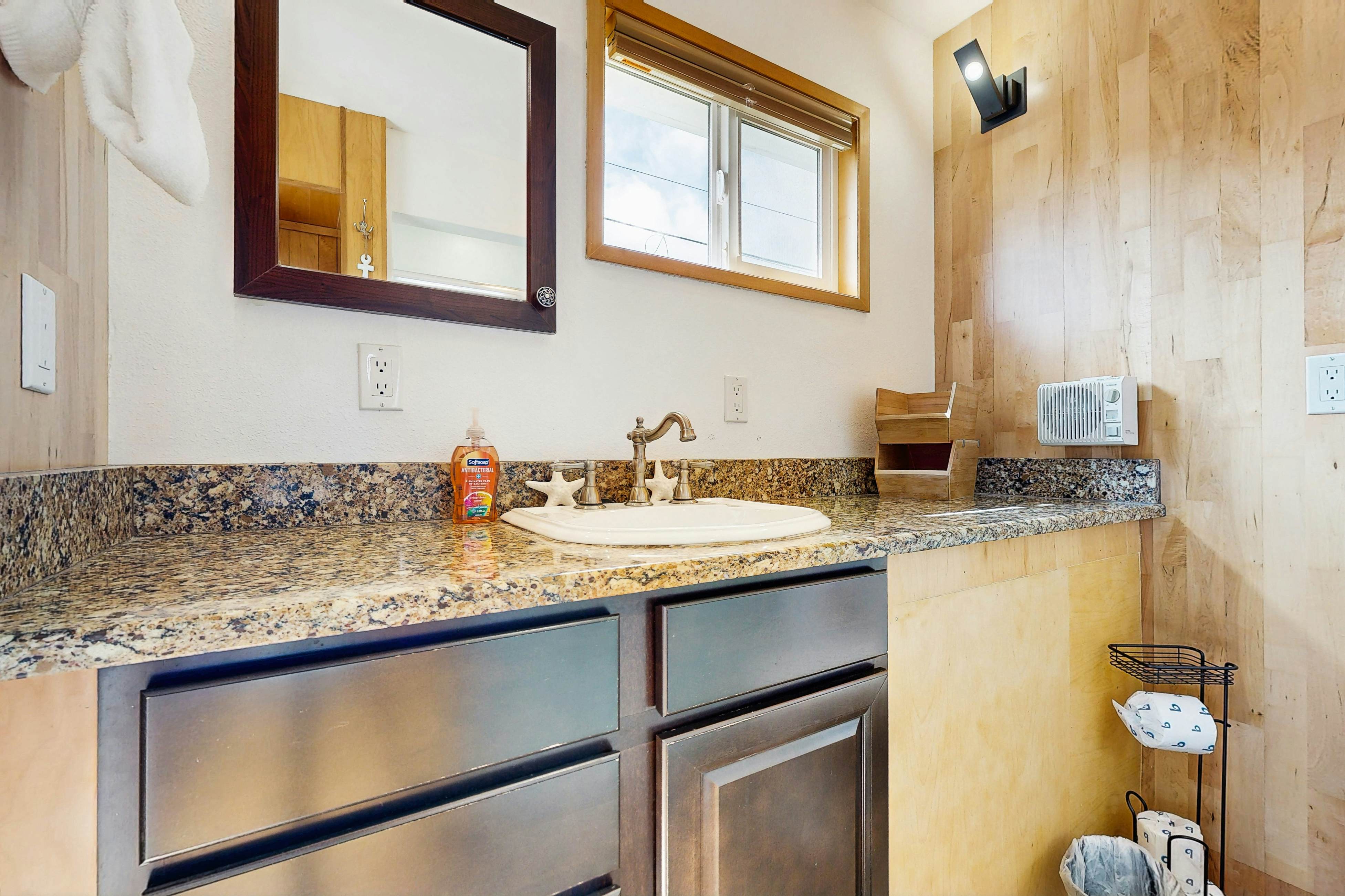 Centrally located home with lake views, private pool & spacious deck