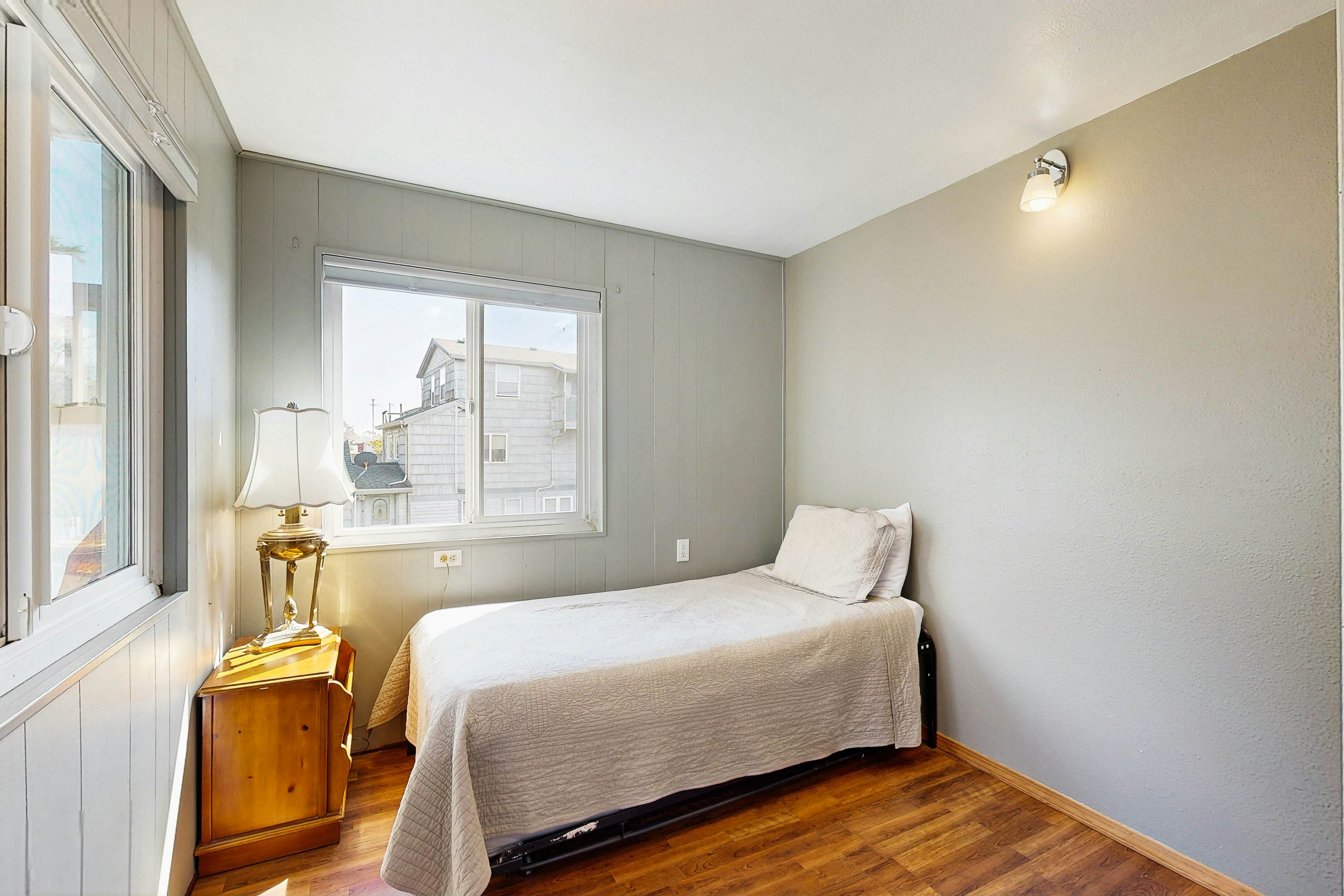 Centrally located home with lake views, private pool & spacious deck