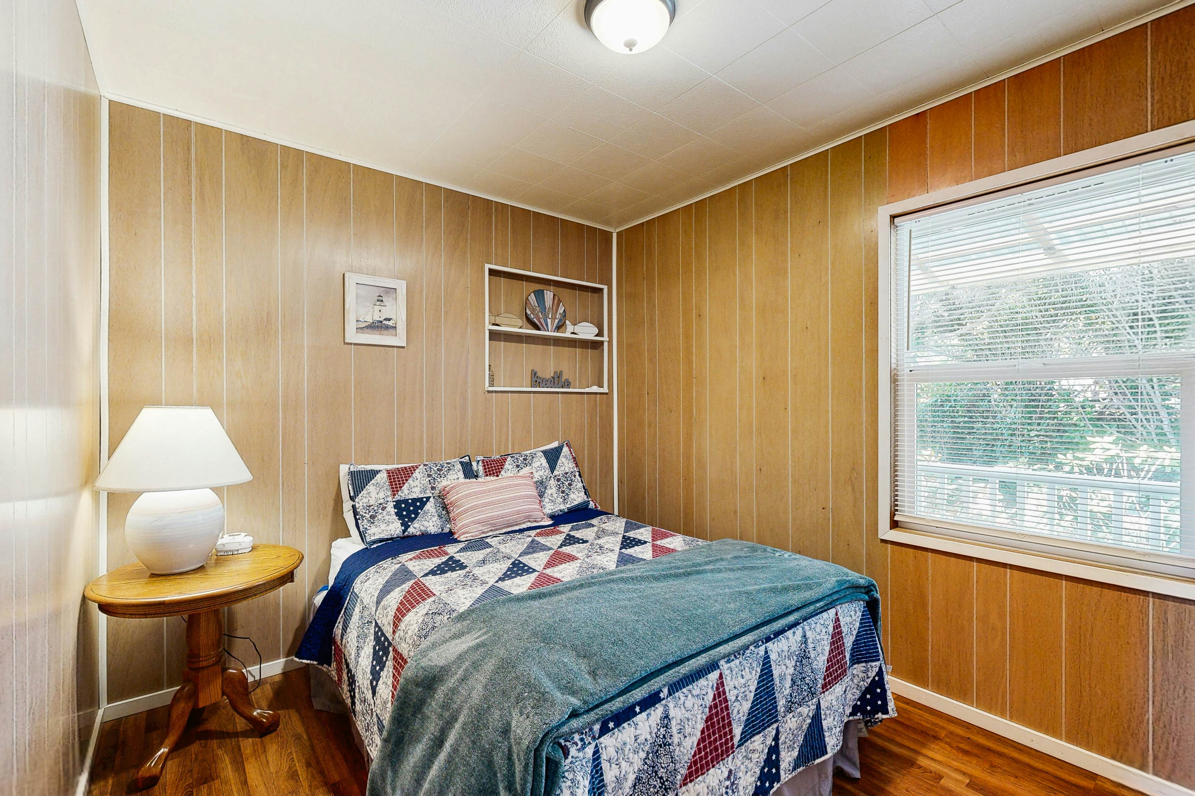 Centrally located home with lake views, private pool & spacious deck