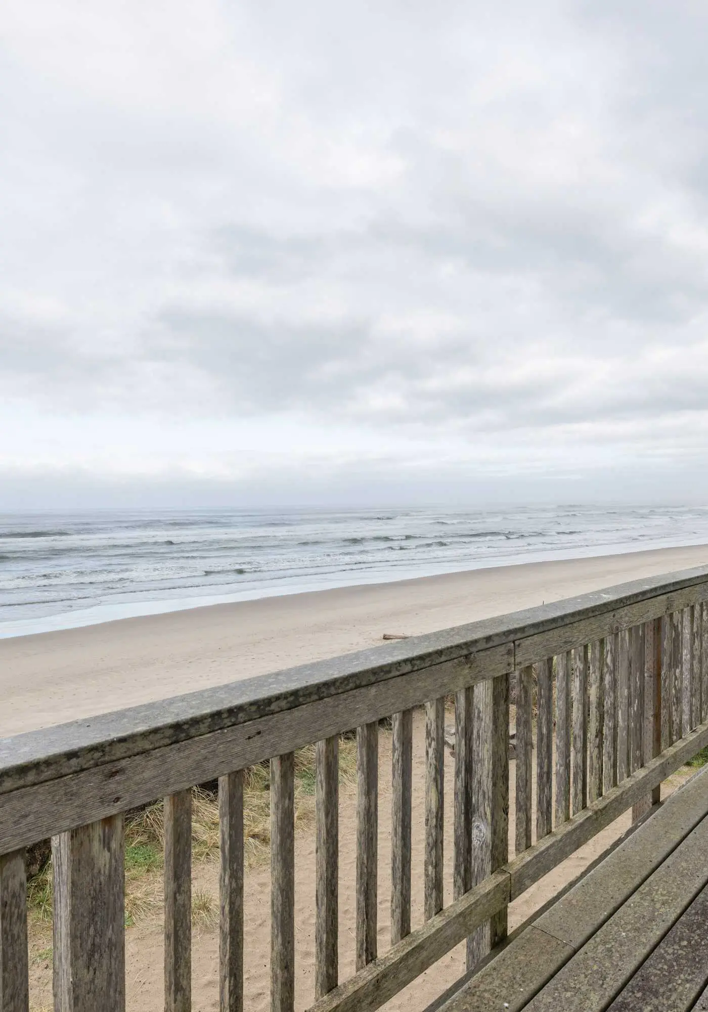 Prime Direct Beachfront Retreat with private deck with views | Dogs Welcome
