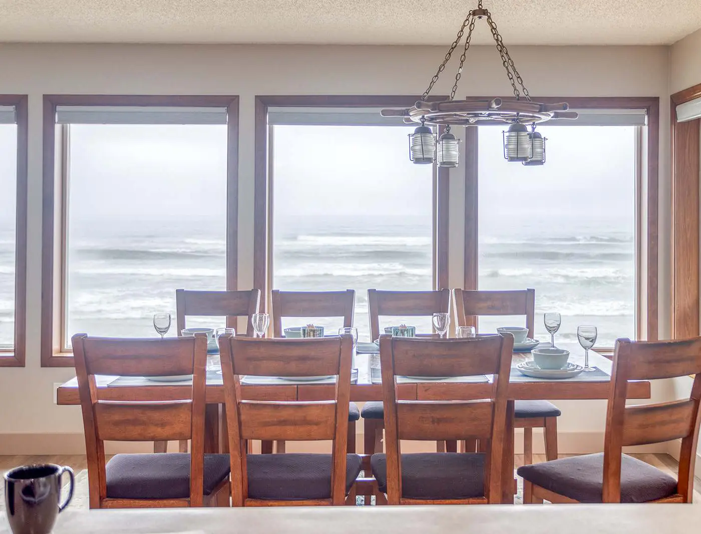 Prime Direct Beachfront Retreat with private deck with views | Dogs Welcome